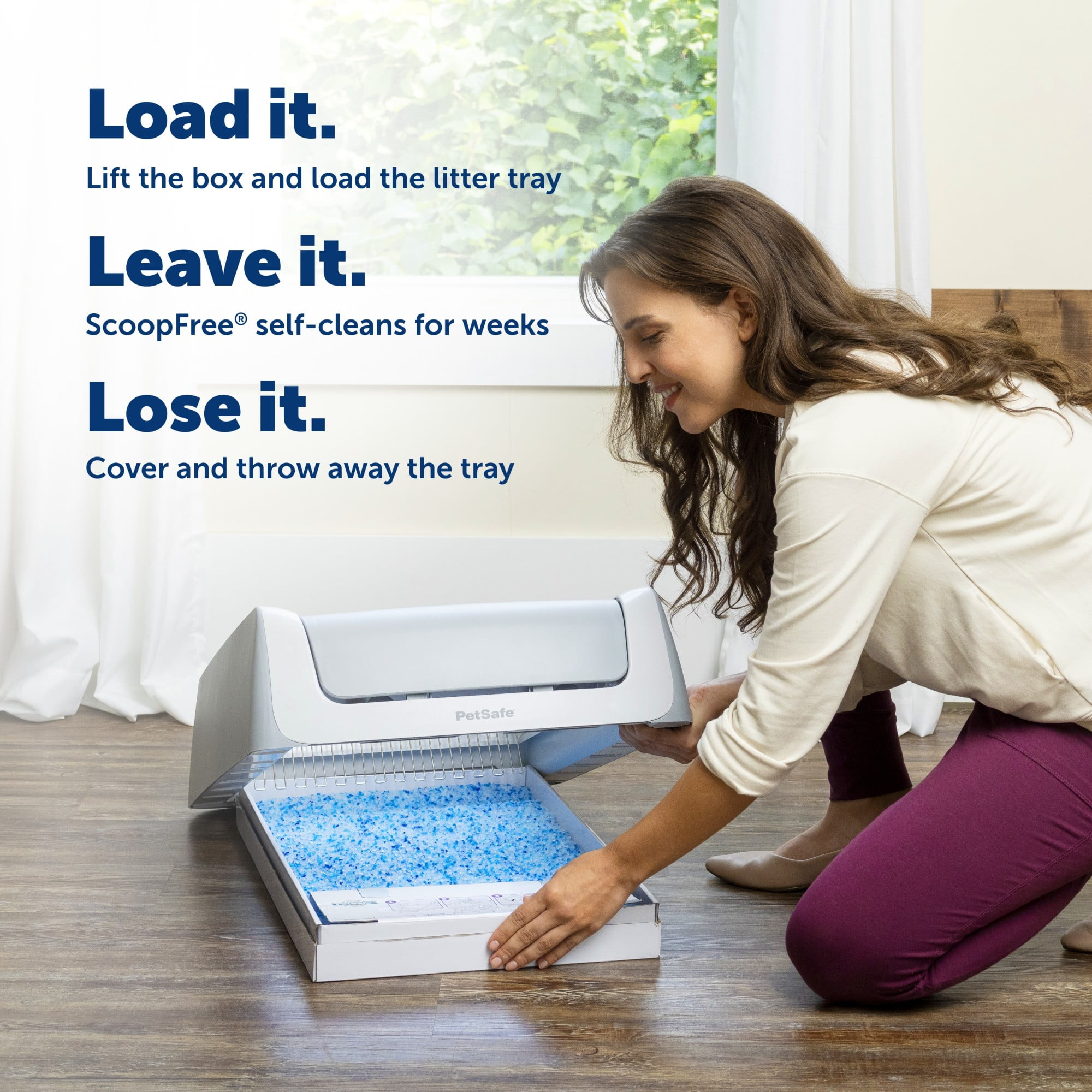 PetSafe ScoopFree Crystal Pro Legacy Self-Cleaning Cat Litter Box, Automatic, Not Enclosed, Gray - Image 8