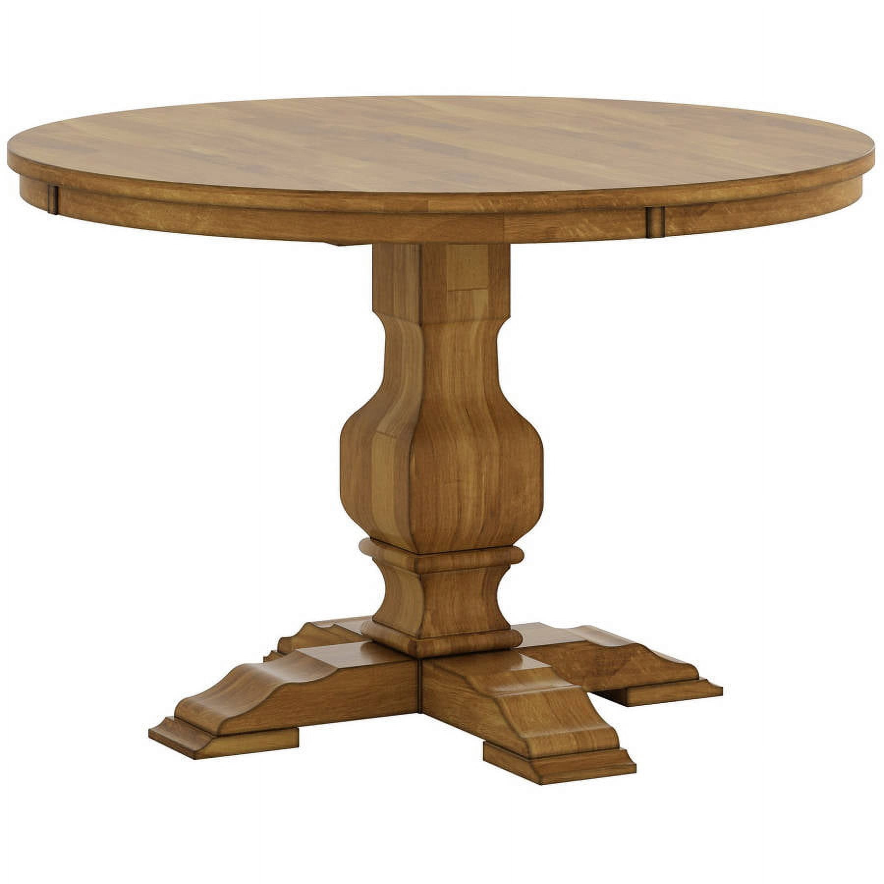 Weston Home 45" Round Dining Table, Multiple Finishes - Image 2