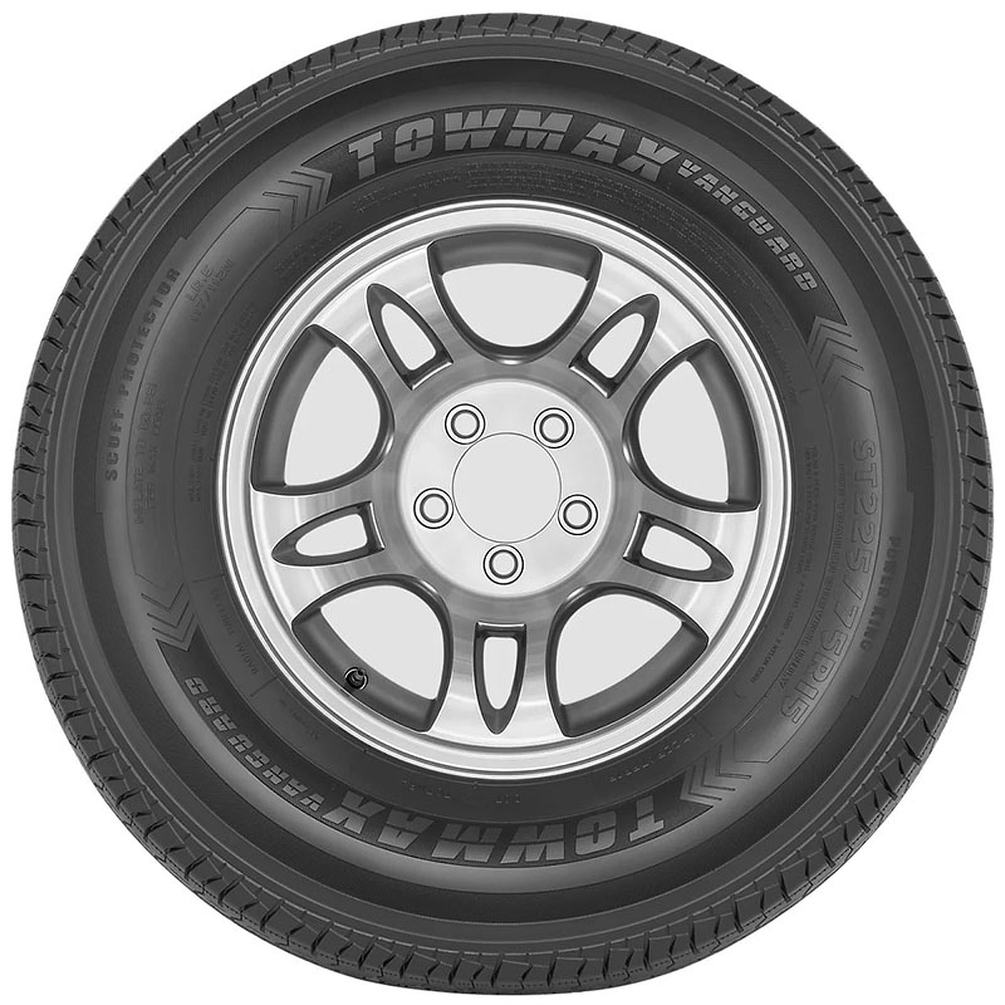Power King Towmax Vanguard ST235/80R16 127N F Trailer Tire - Image 4