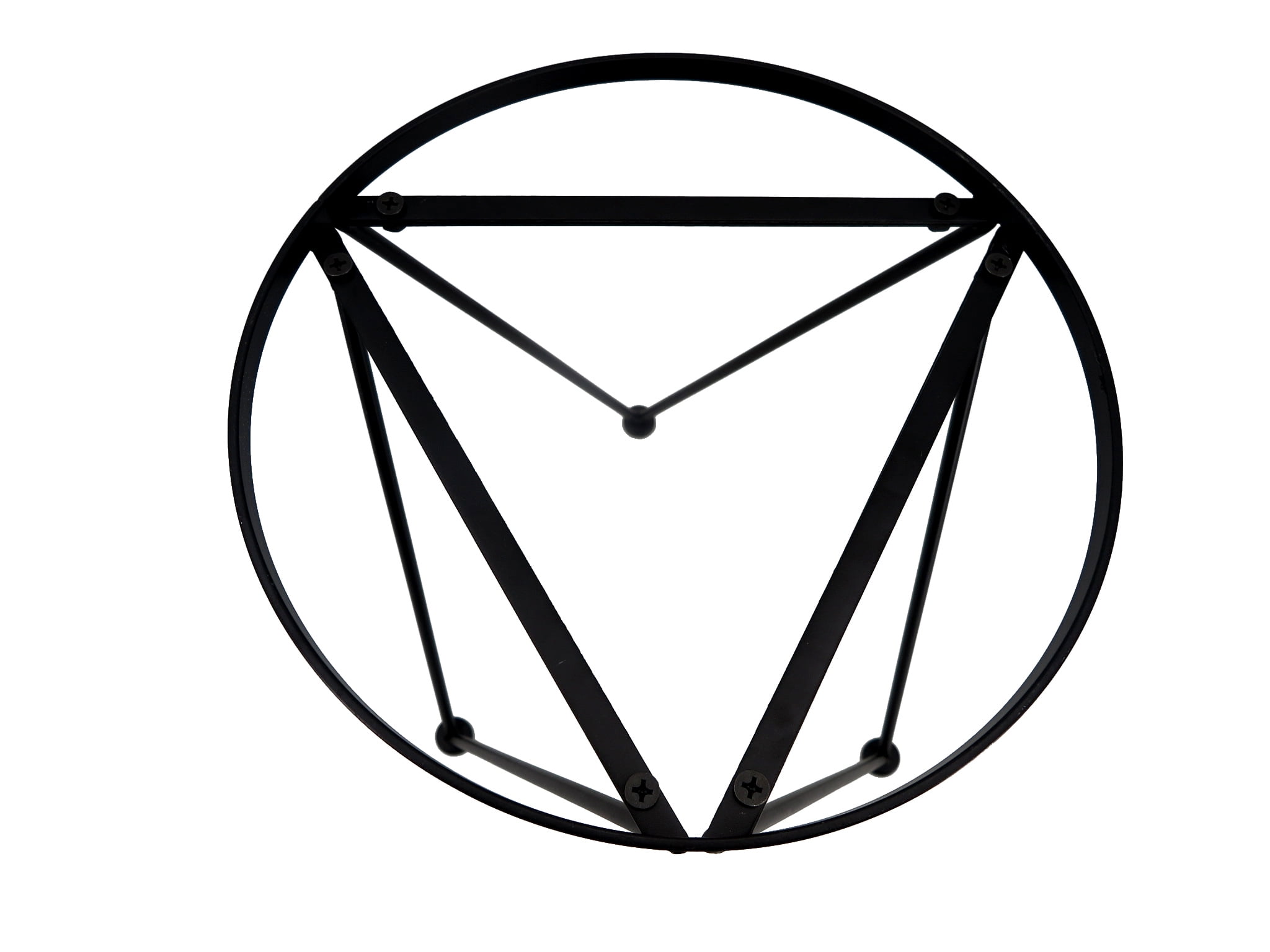 Mainstays Karvel Galvanized Metal Column Planter with Stand, 15.7 in Dia. x 28 in H - Image 2