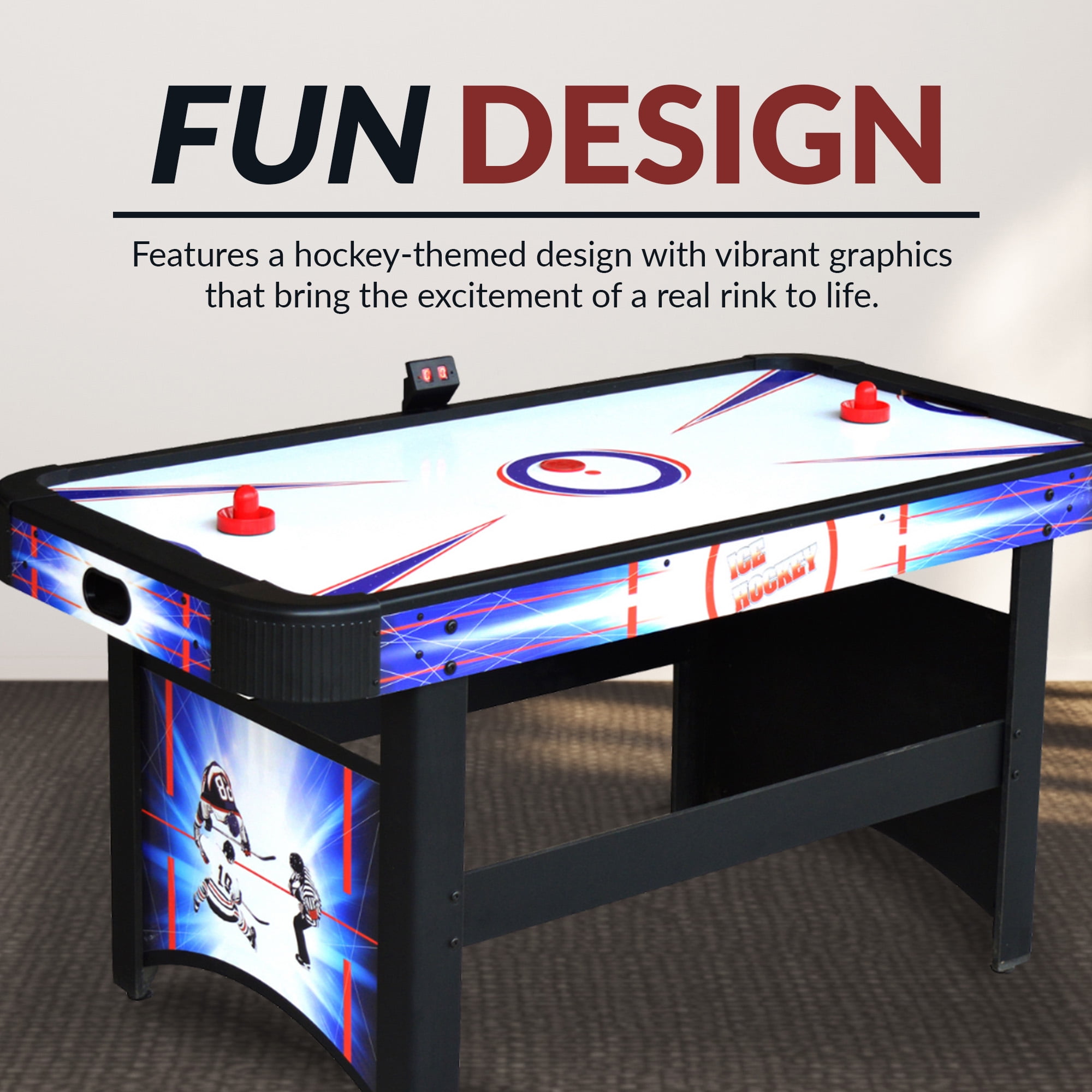 Hathaway Patriot 5-ft Air Hockey Table - Image 3