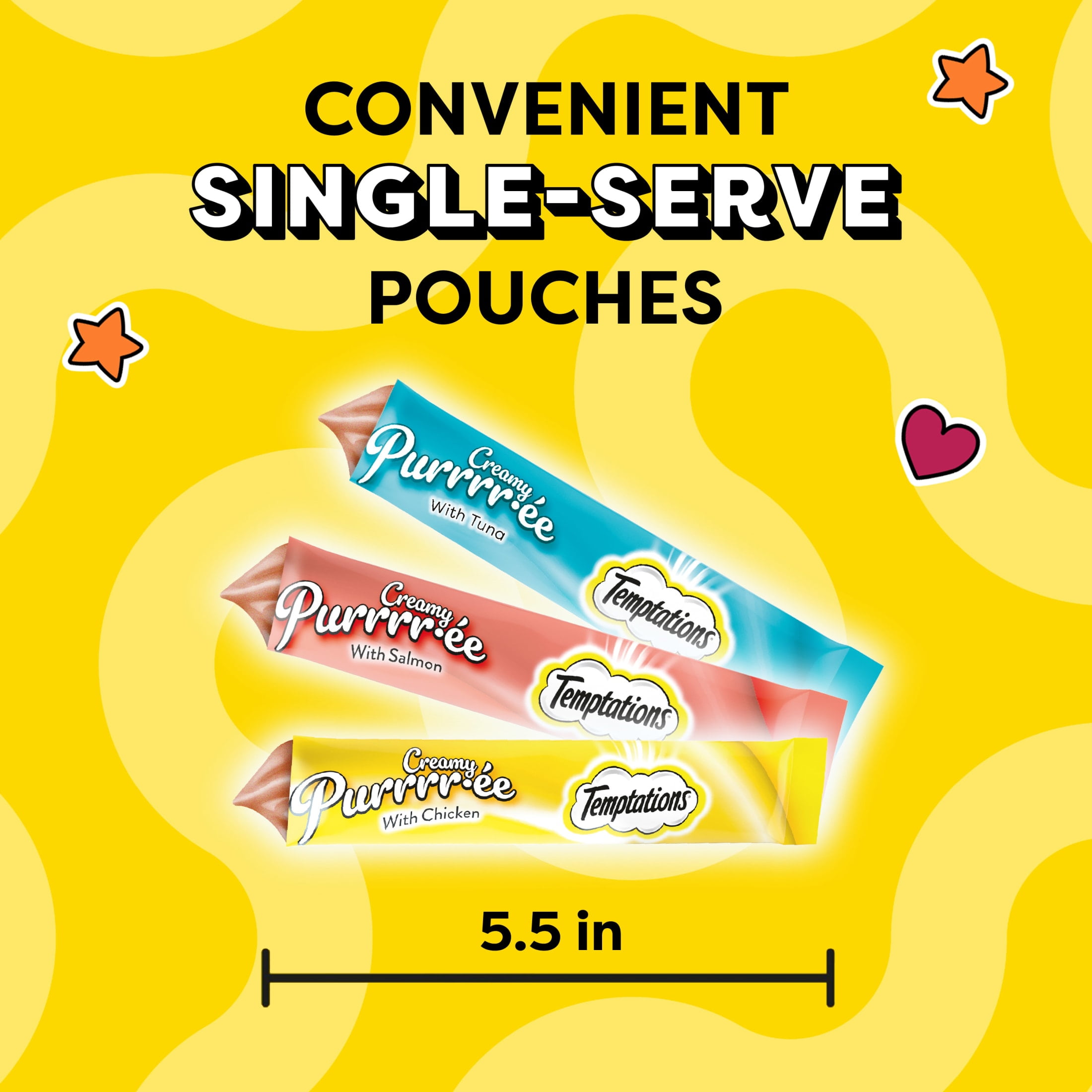 (10 pack) Temptations Creamy Puree Chicken, Salmon & Tuna Lickable Cat Treats, 12g Pouches (24 Pack) - Image 12