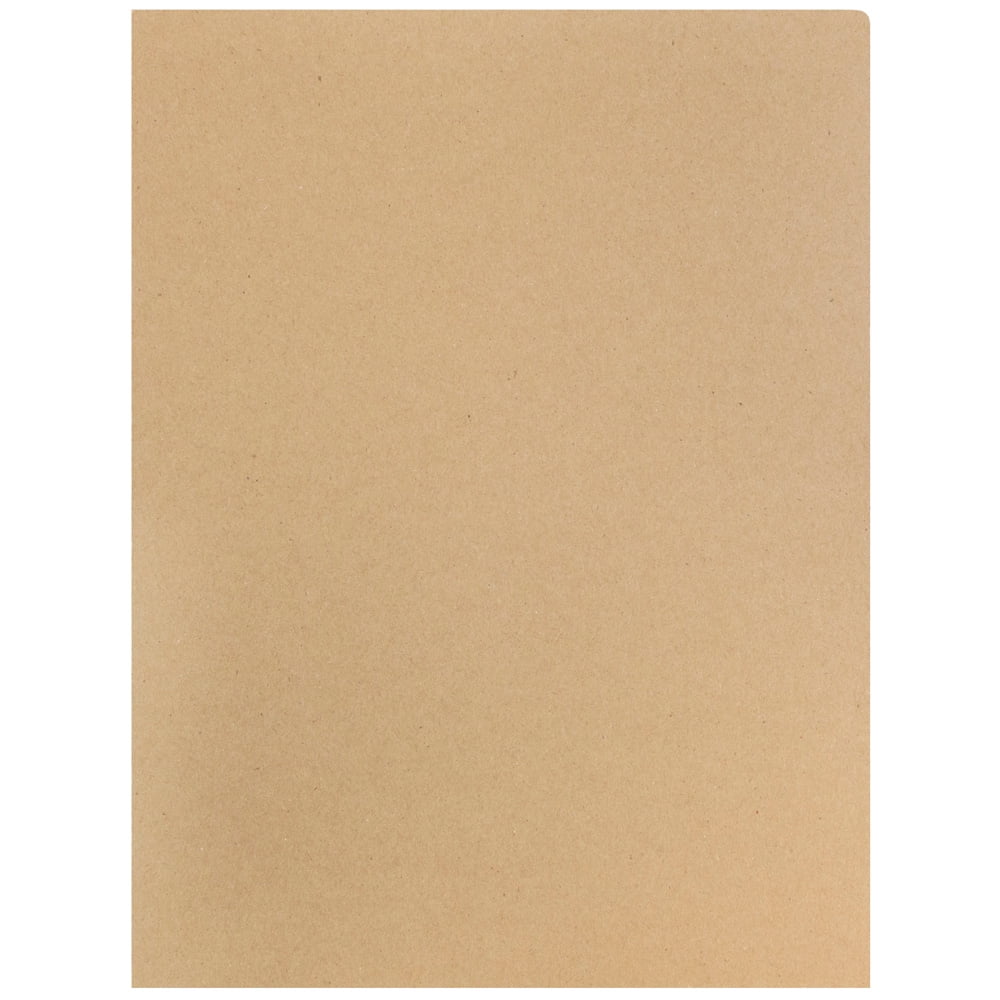JAM Paper Two Pocket Folders, Brown Kraft Recycled, 100/Pack - Image 3