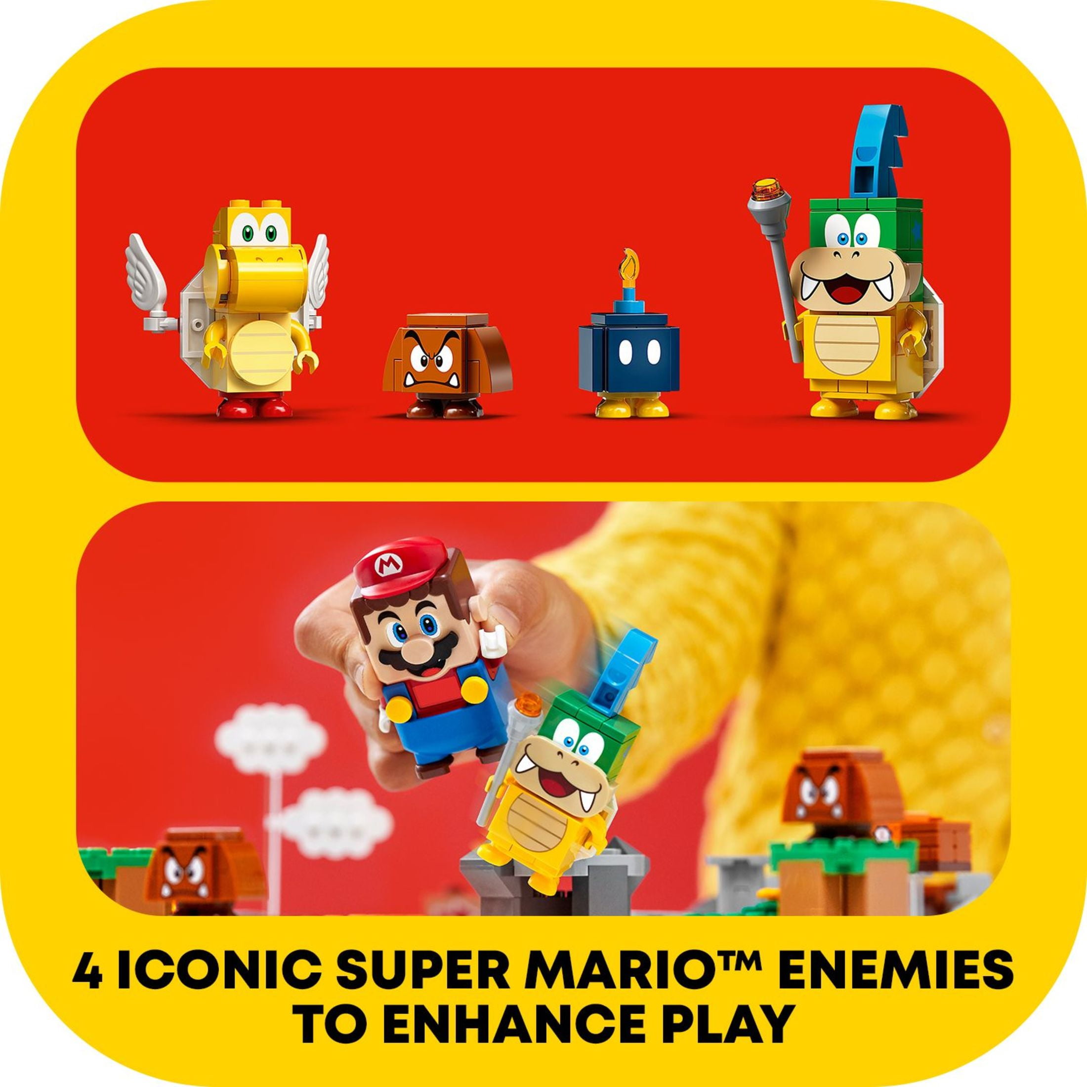 LEGO Super Mario Master Your Adventure Maker Set 71380 Building Kit; Collectible Gift Toy Playset for Creative Kids (366 Pieces) - Image 4