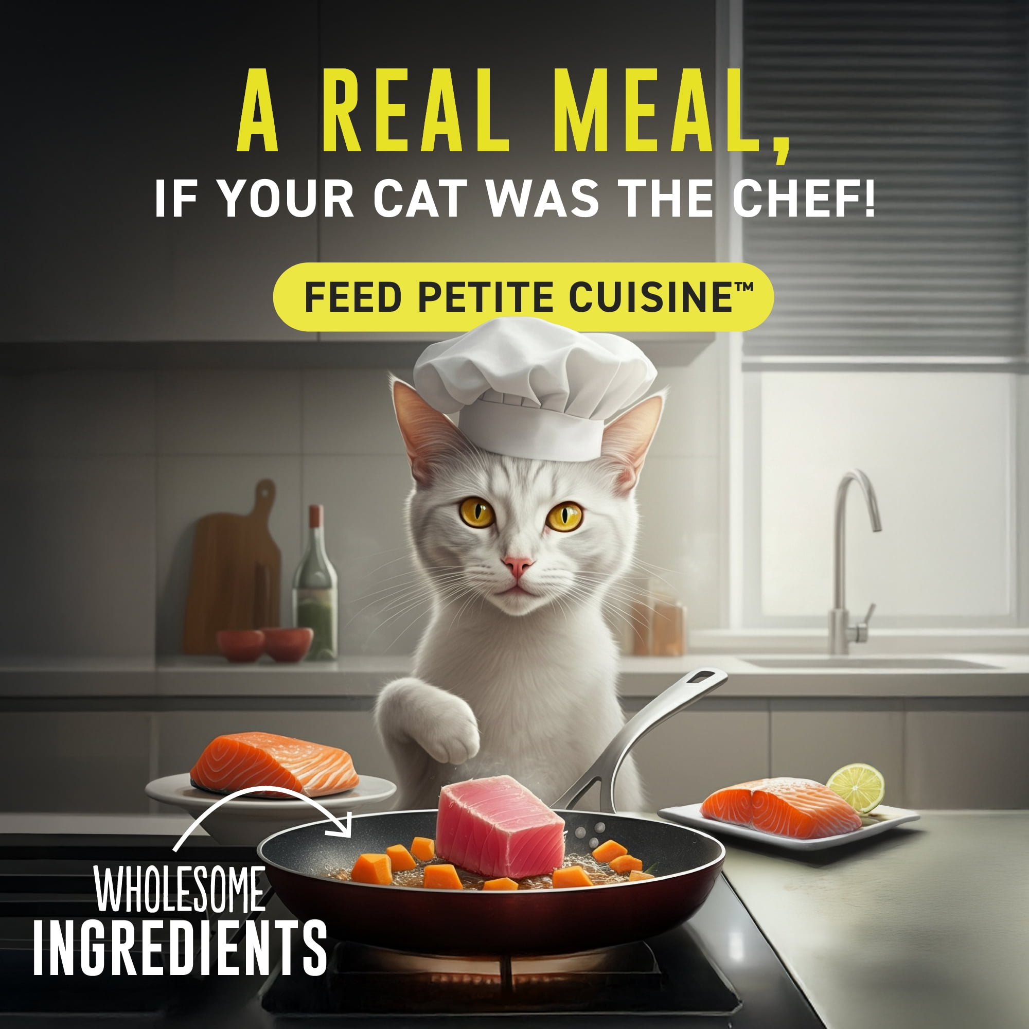 Petite Cuisine Lickables Wet Cat Treats, Chicken in Creamy Gravy, 2 oz. Pouch (12 Count) - Image 6