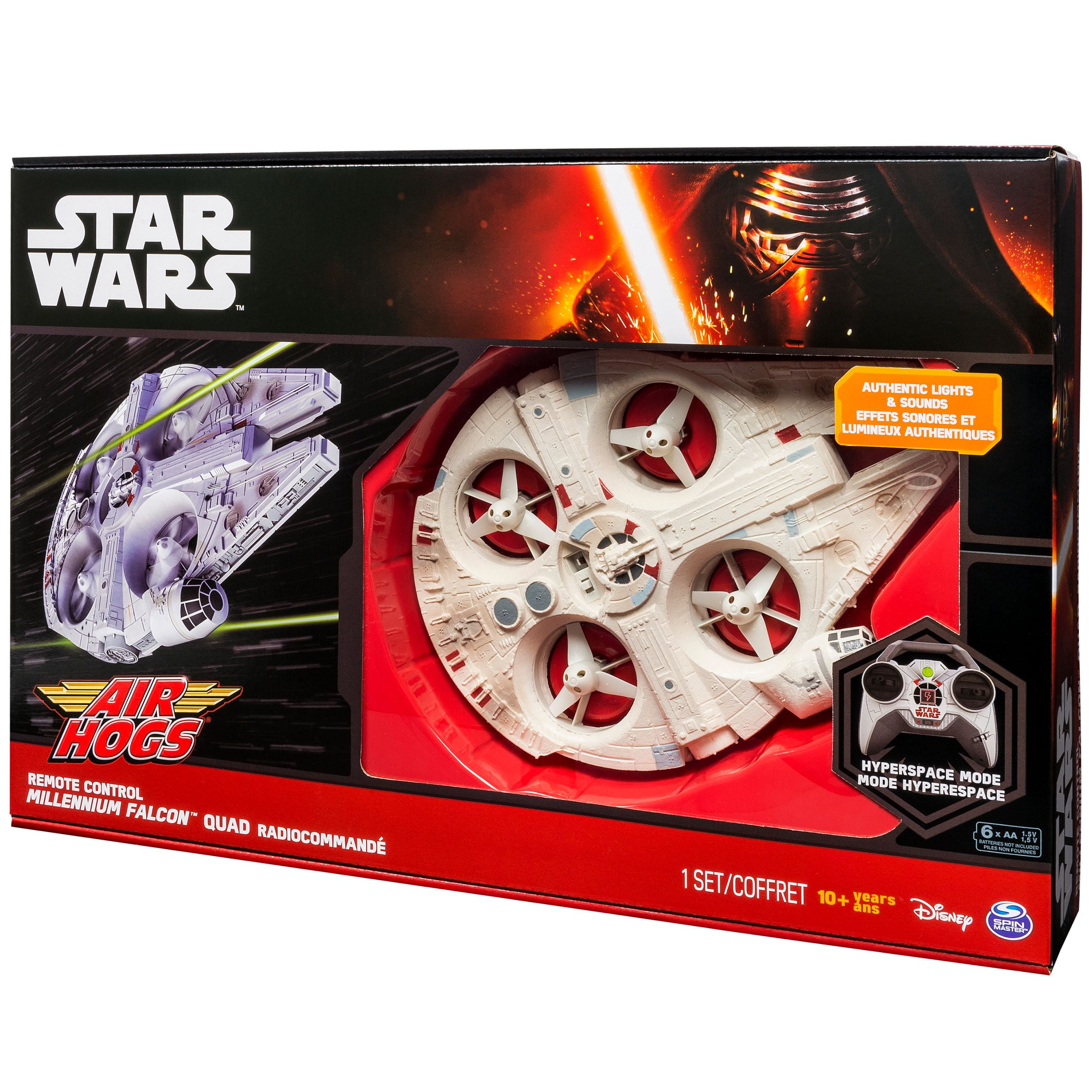Air Hogs Star Wars Remote Control Ultimate Millennium Falcon Quad - Image 5