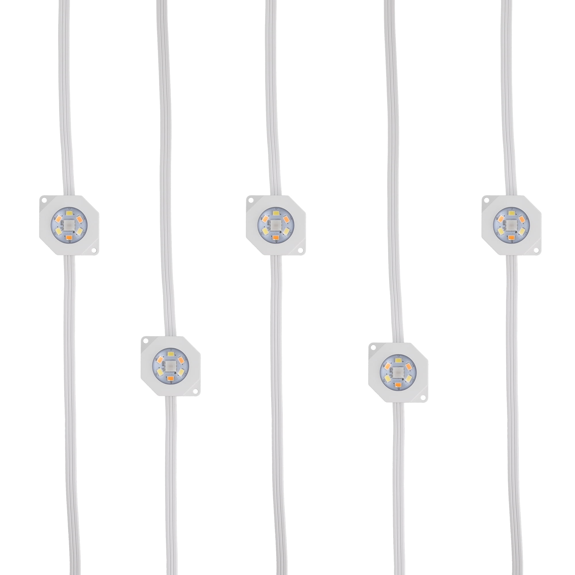 Monster Outdoor LED Smart Lights, RGBIC+ Multiwhite Permanent Outdoor Lights w/ Voice Control, for Christmas, Halloween, Party, Gameday and More, 50ft - Image 9