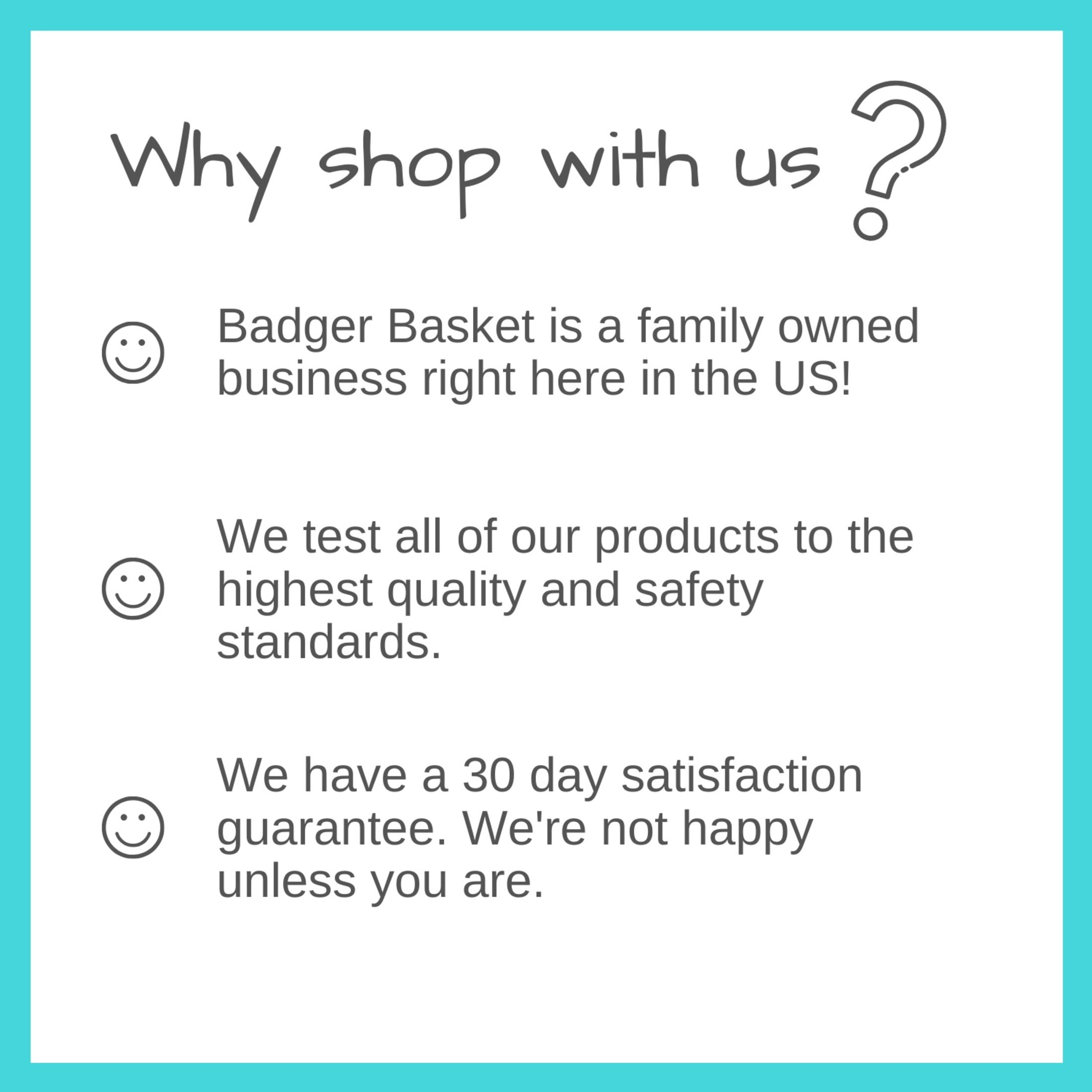 Badger Basket Modern Baby Changing Table with Hamper and 3 Baskets, White, Includes Pad - Image 10