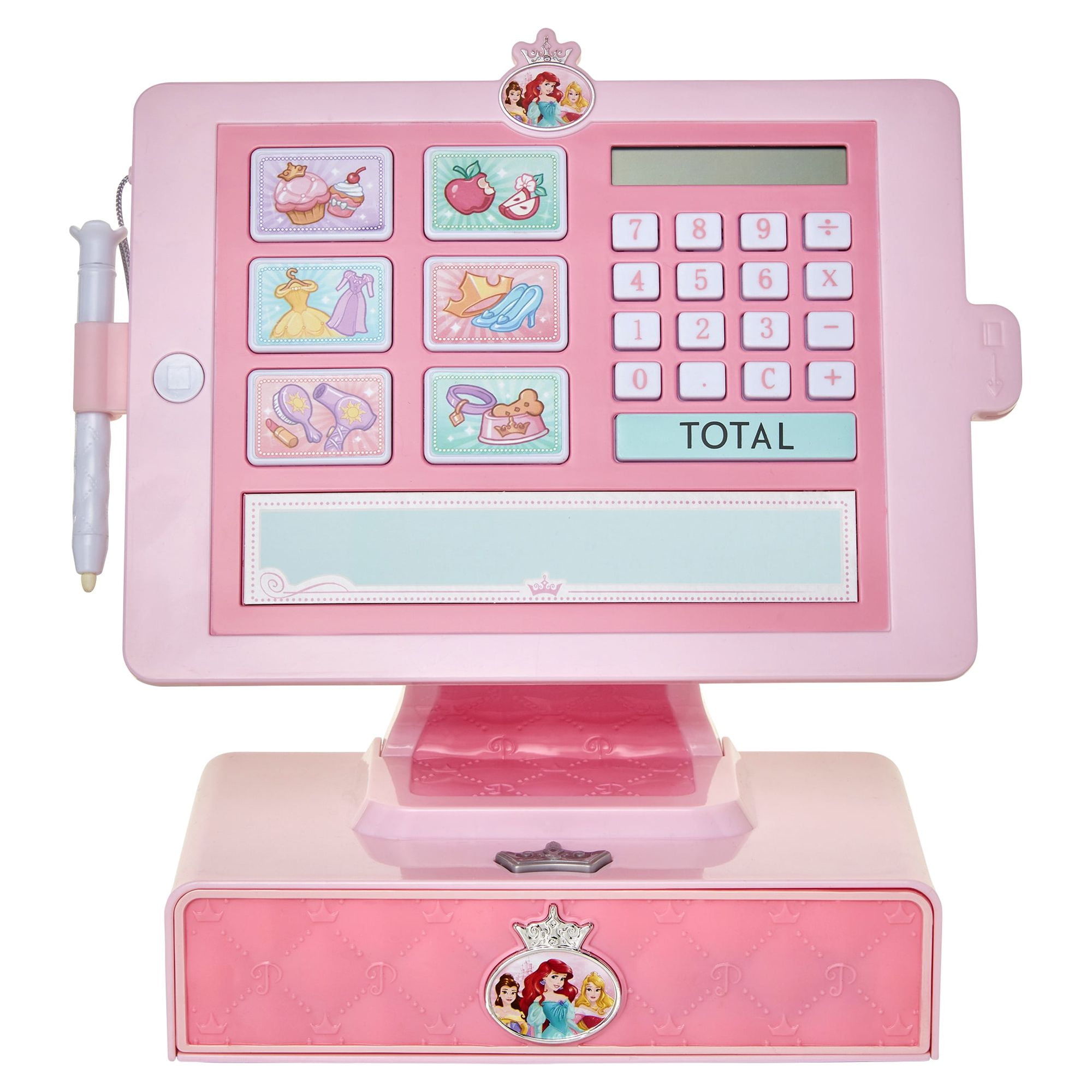 Disney Princess Style Collection Shop and Play Cash Register Includes Sounds and Phrases & 14 Pieces - Image 4