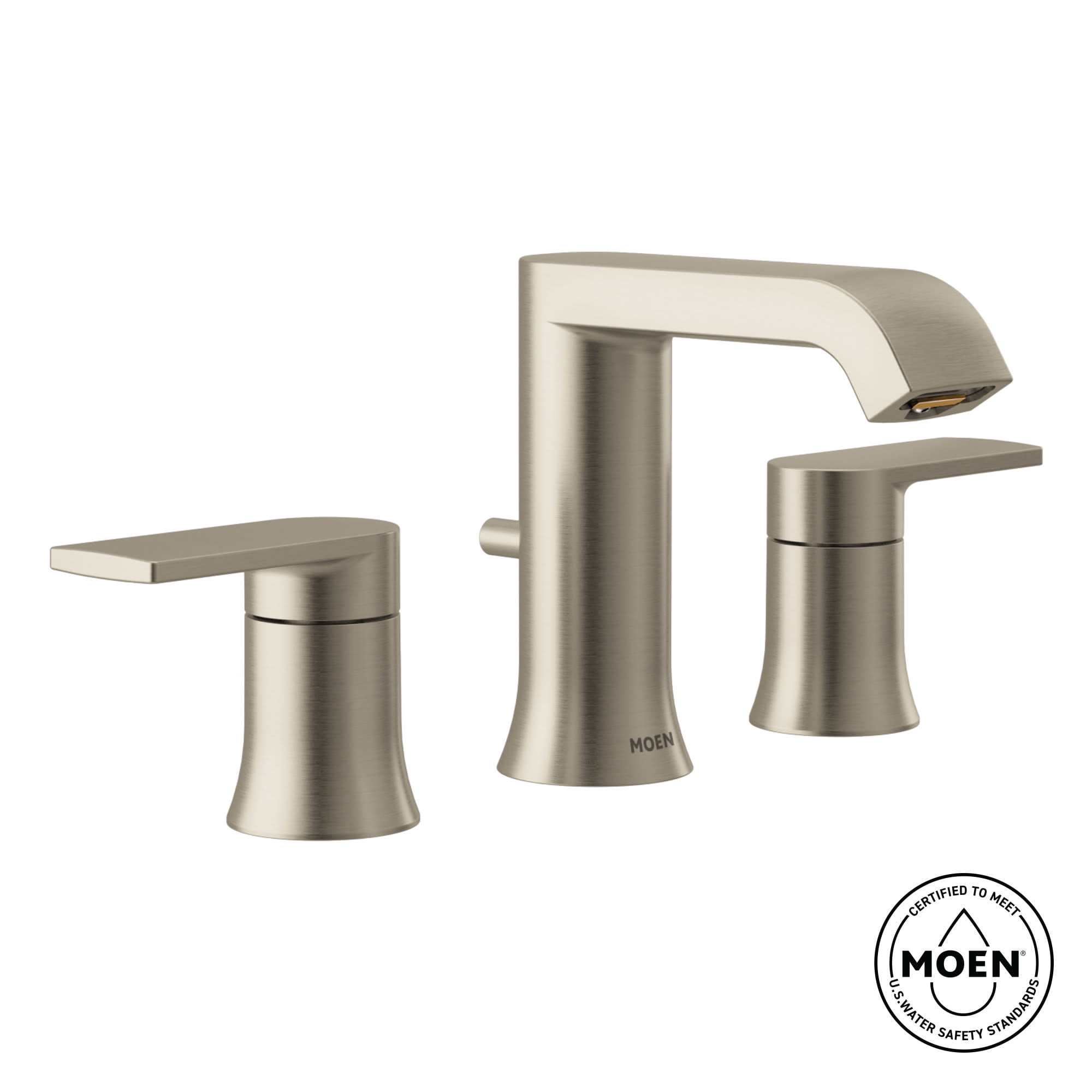 Moen T6708BN Brushed nickel two-handle bathroom faucet - Image 6