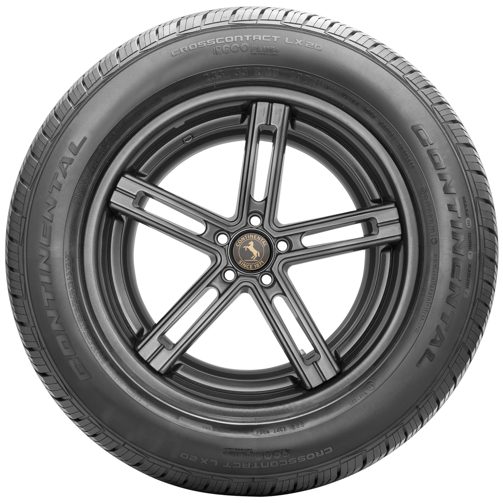 Continental ContiCrossContact LX20 All Season 255/55R20 107V Passenger Tire - Image 3