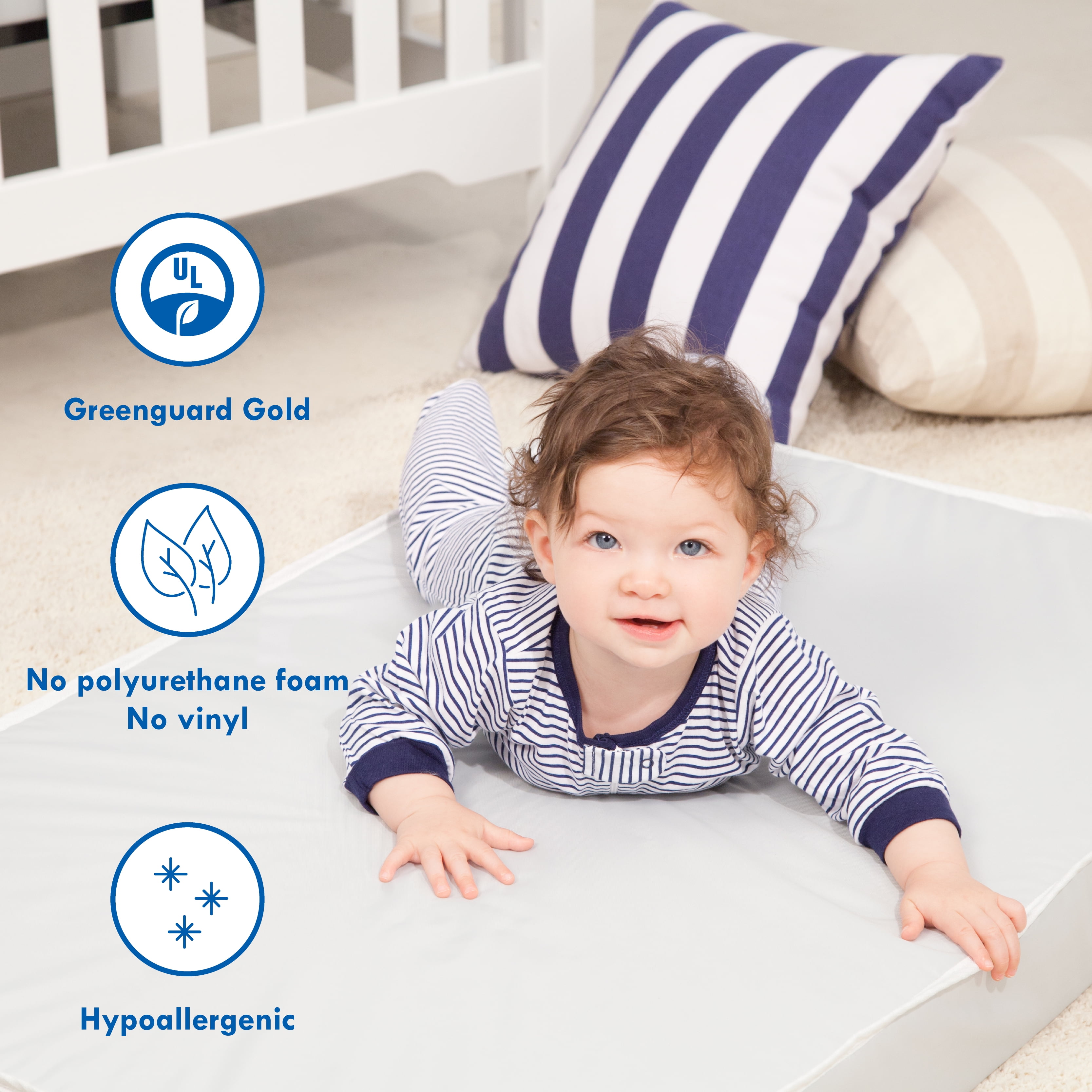 DaVinci Complete Slumber Fiber Crib & Toddler Foam Mattress - Image 5