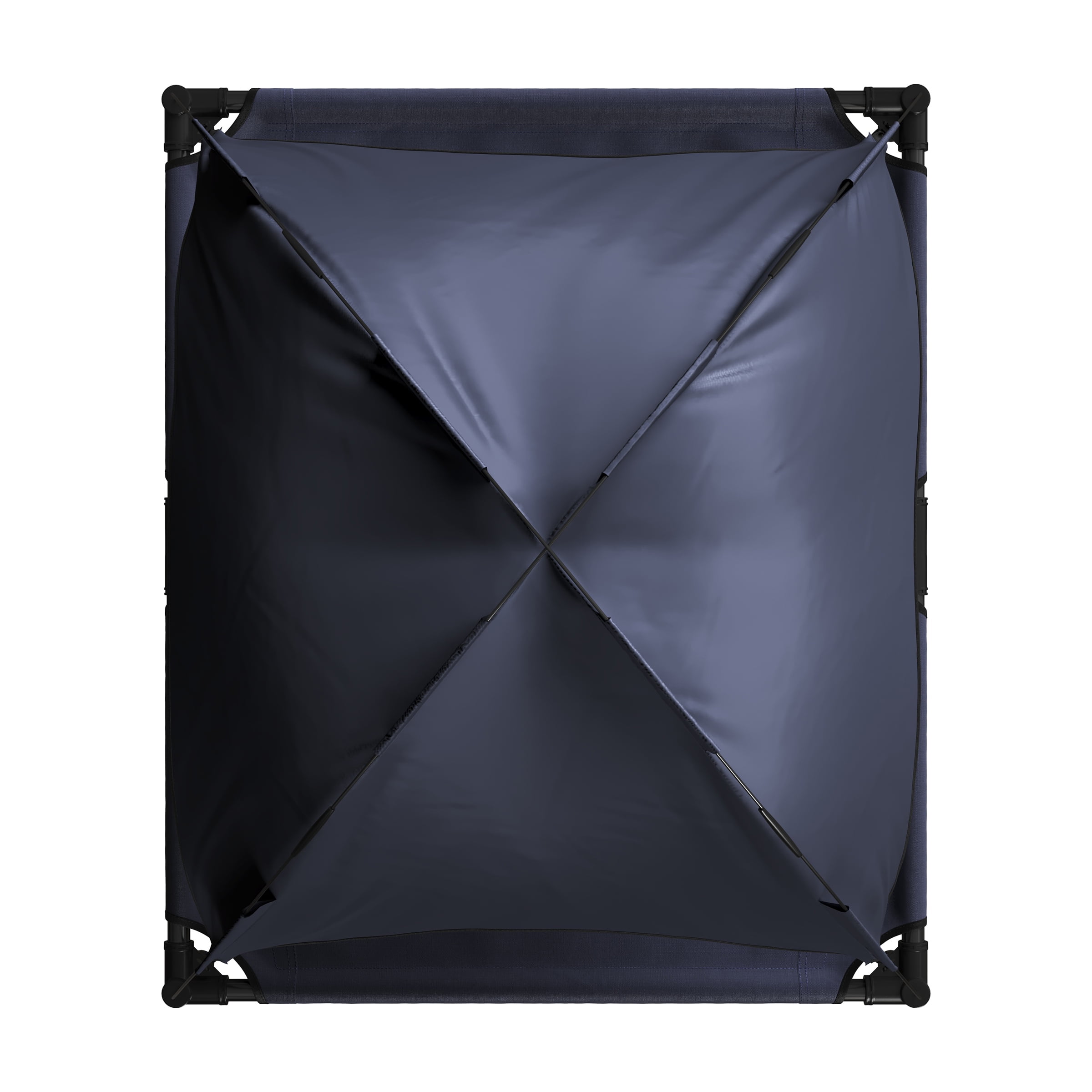 PETMAKER 48x30 Elevated Dog Bed with Canopy for Indoor/Outdoor Use (Blue) - Image 6