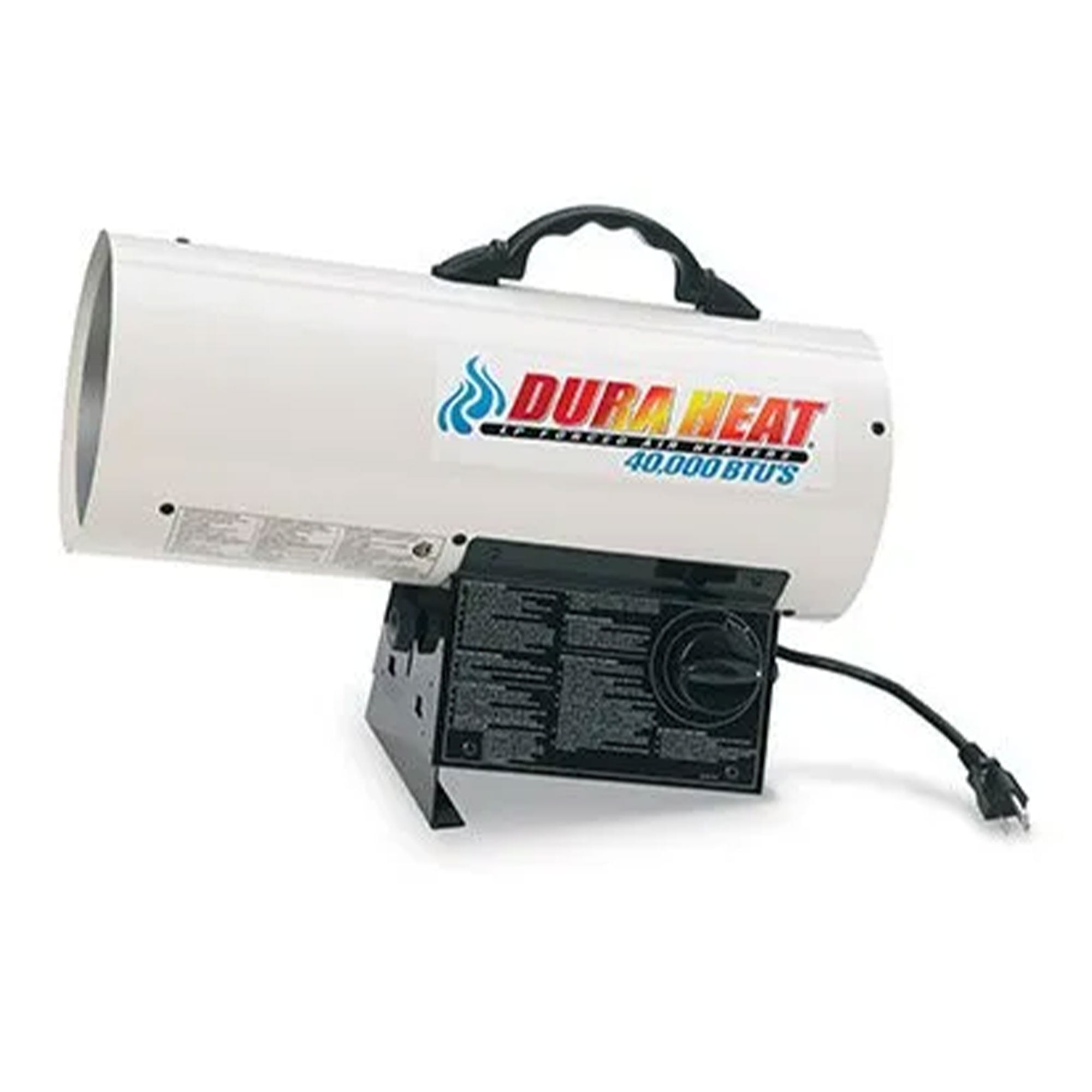 Dura Heat 1,000 Sq Ft Coverage Portable LP Gas Forced Air Heater, White - Image 5