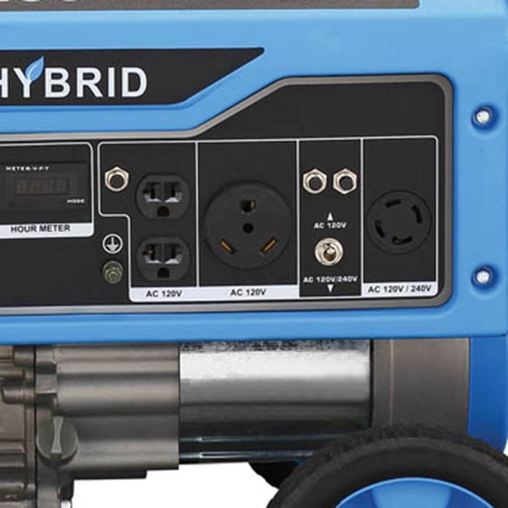 Pulsar 5250 Watt Portable Gasoline and Liquid Propane Generator with Outlets - Image 4