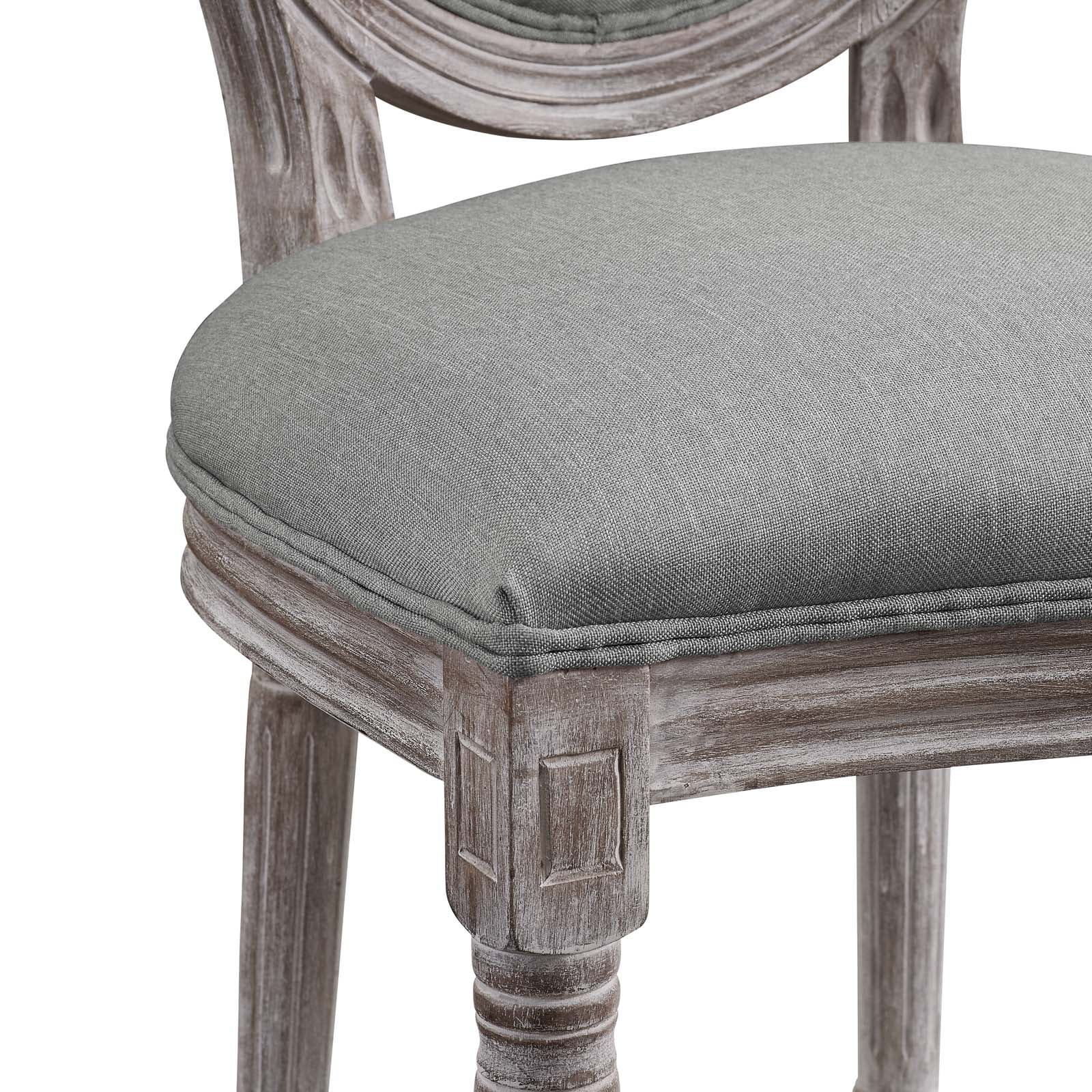 Modway Curve Fabric Dining Chair in Granite - Image 4