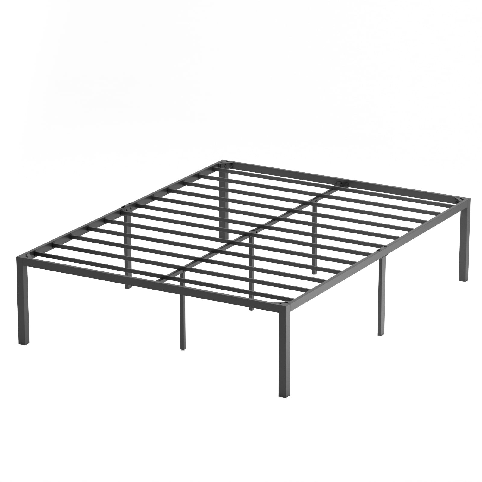 Yoneston 18" King Size Steel Platform Bed Frame for Kids Students with Under-Bed Storage - Image 2