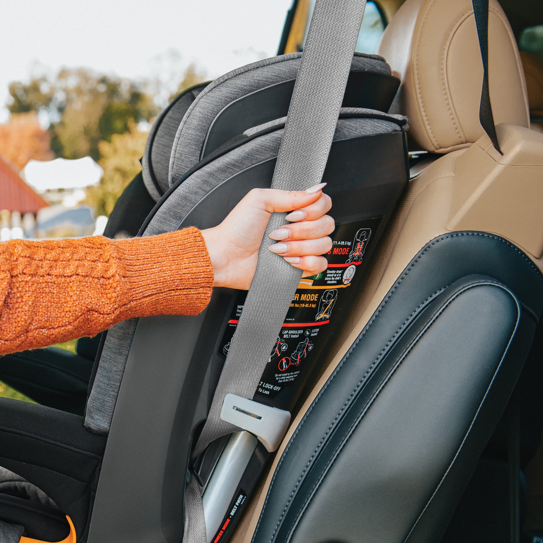 Chicco MyFit® 2-in-1 Forward-Facing Harness Booster Car Seat for Toddlers, 5-Point Harness, Belt-Positioning Booster - Haven (Purple), New - Image 9
