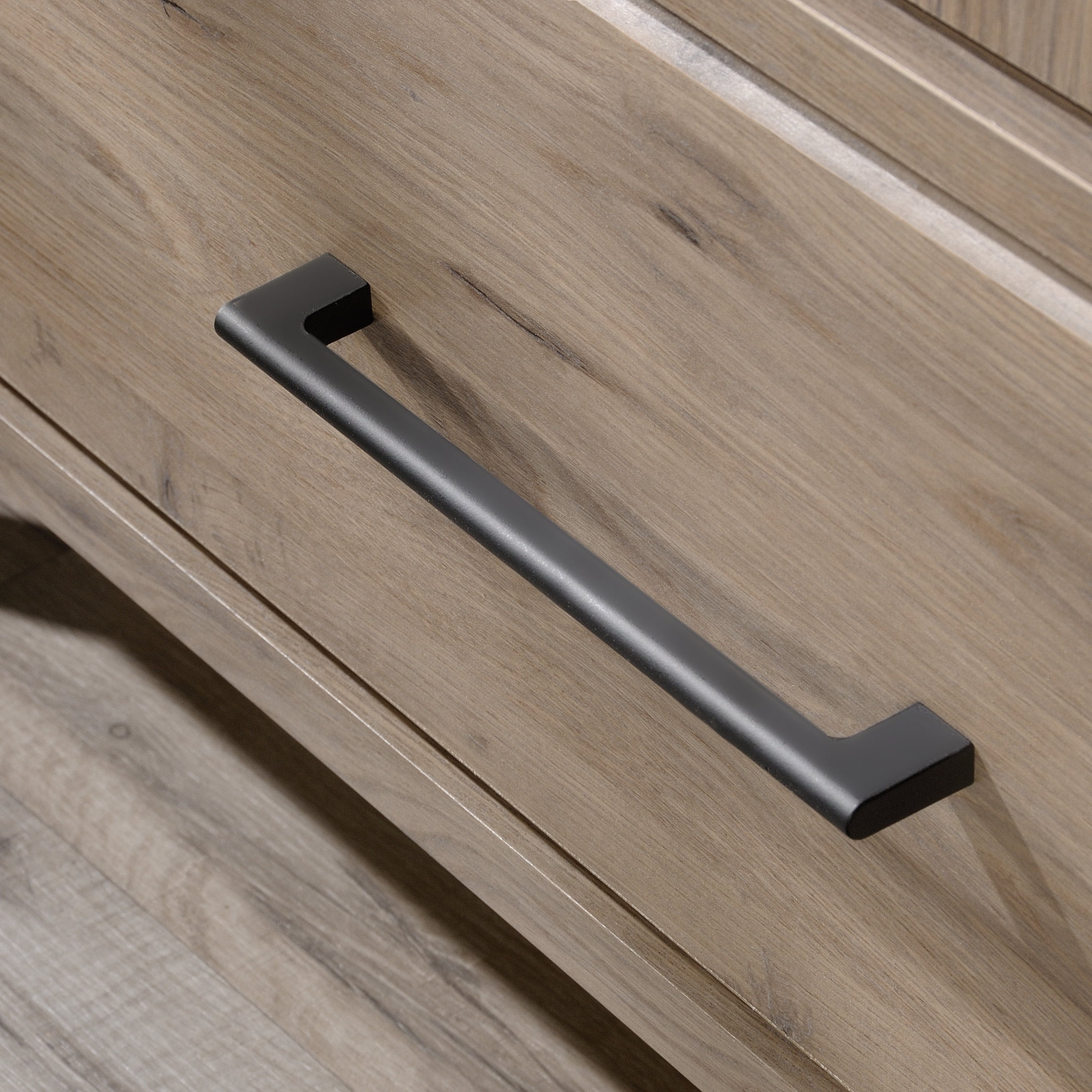 Sauder Summit Station Armoire, Laurel Oak Finish - Image 3