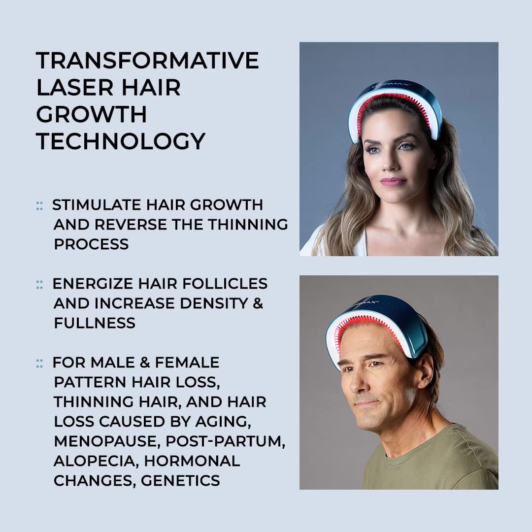 Hairmax Laser Band 41 - (FDA Cleared) Hair Growth Device - Laser Red Light Therapy to Hair Grow - Image 5