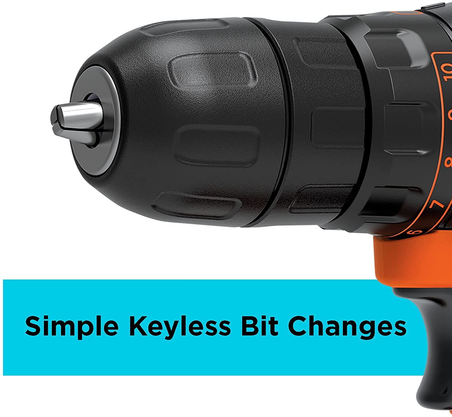 BLACK+DECKER 20V Cordless 3/8 in Drill Driver, 1.5Ah, Battery and Charger Included - Image 11