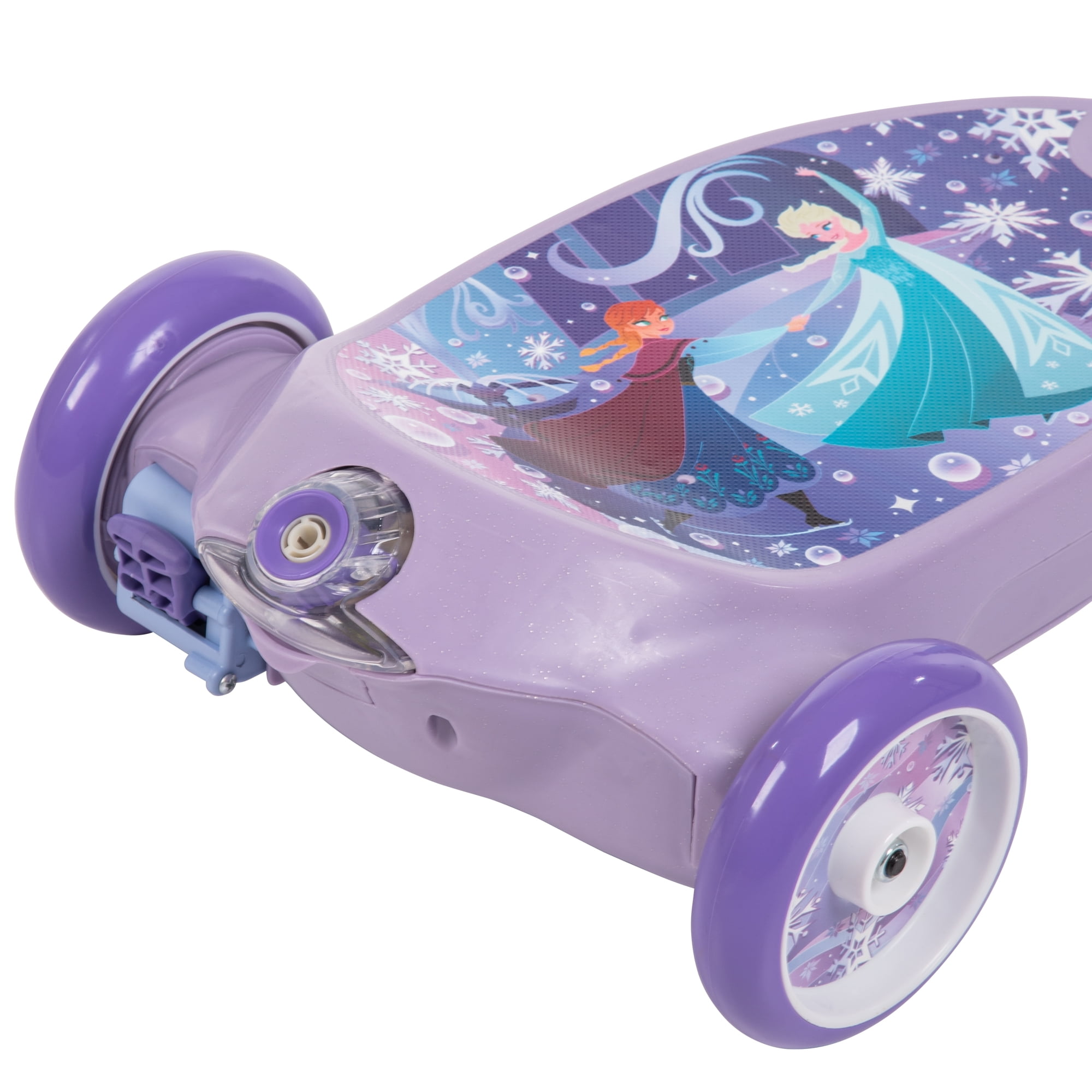 Huffy Disney Frozen 3-Wheel 6V Electric Bubble Scooter, Kids Ages 3+, 2 MPH - Image 3