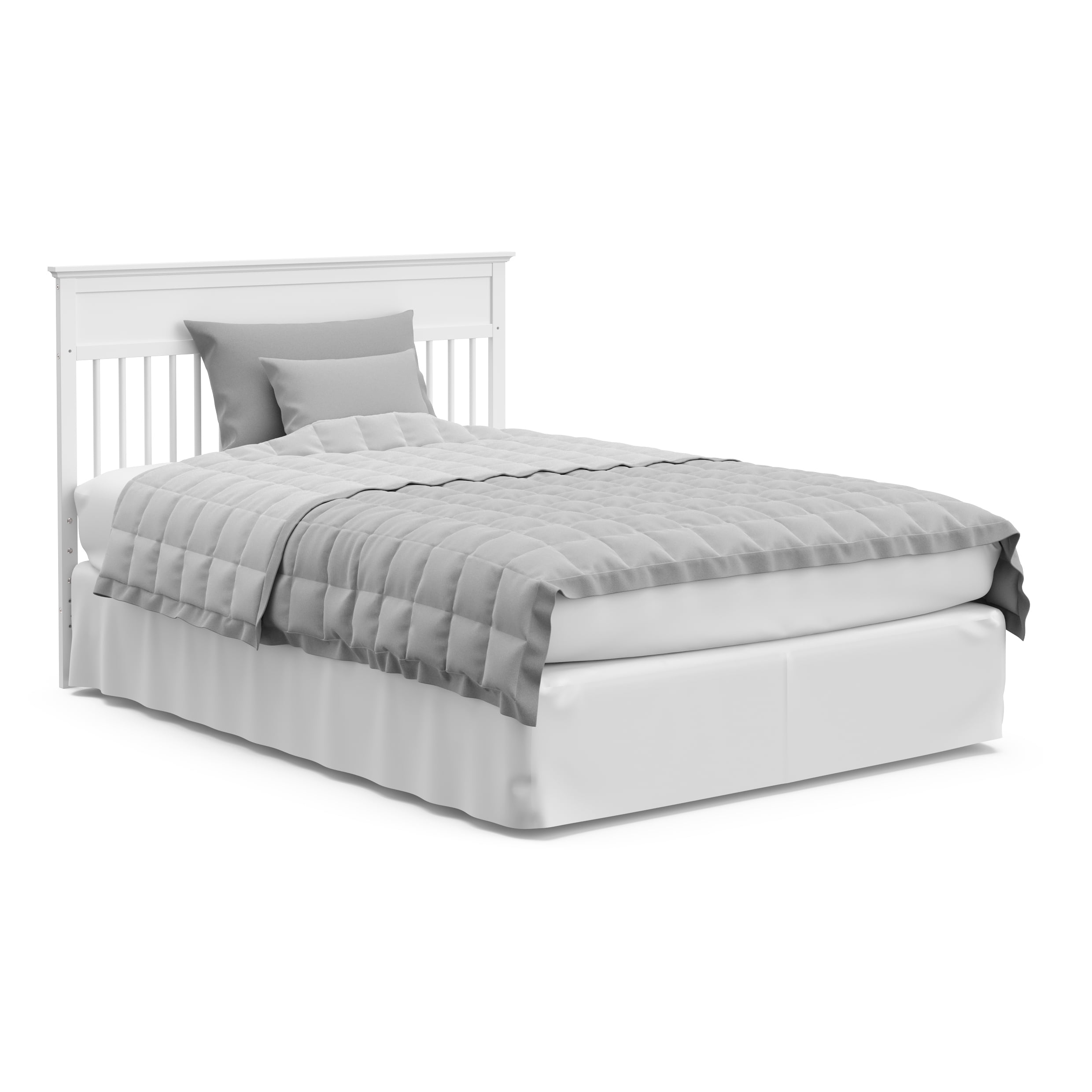 Storkcraft Horizon 5-in-1 Convertible Baby Crib, White - Image 3