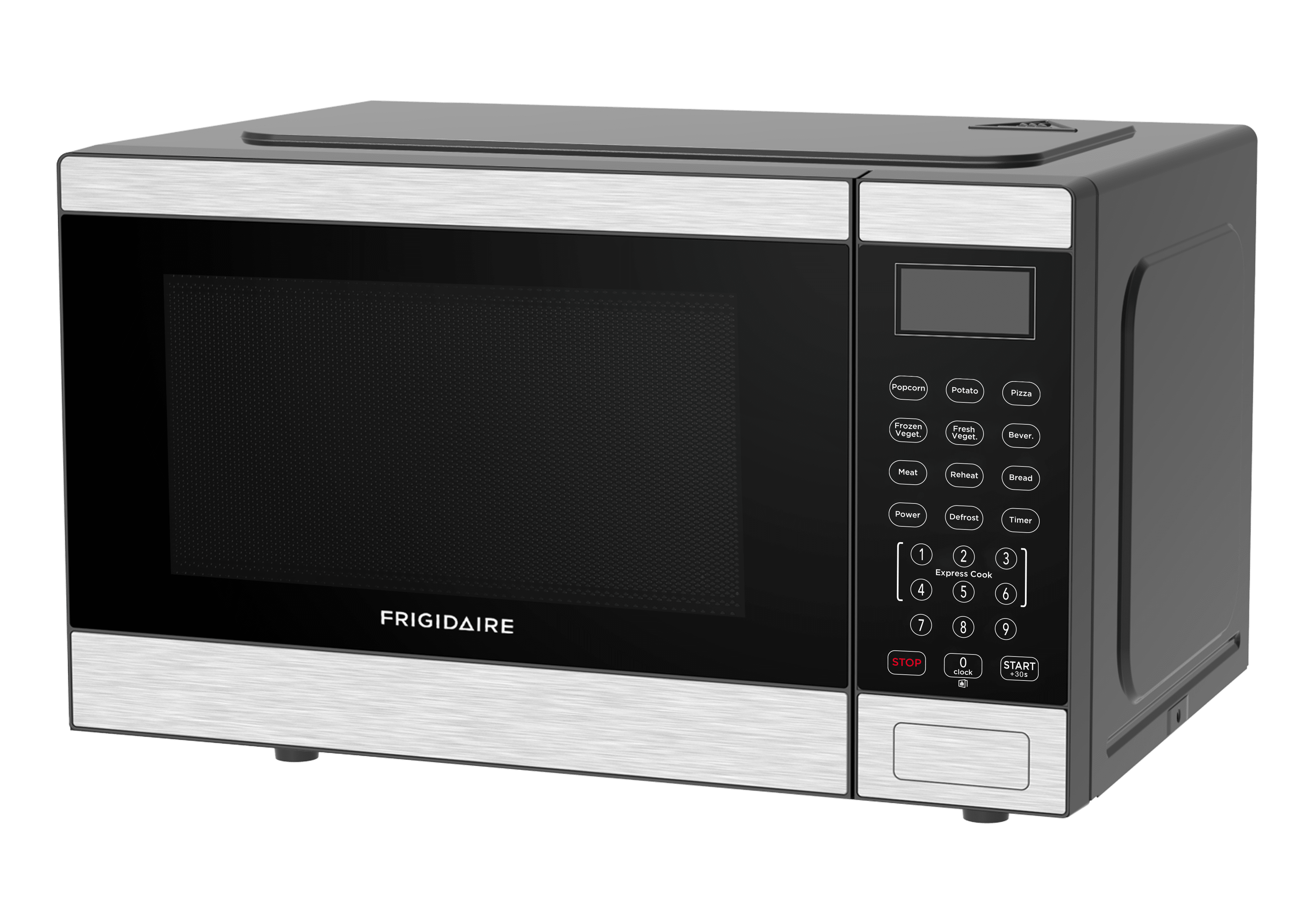 Frigidaire 0.9 Cu. Ft. Countertop Microwave Oven, Stainless Steel - Image 2