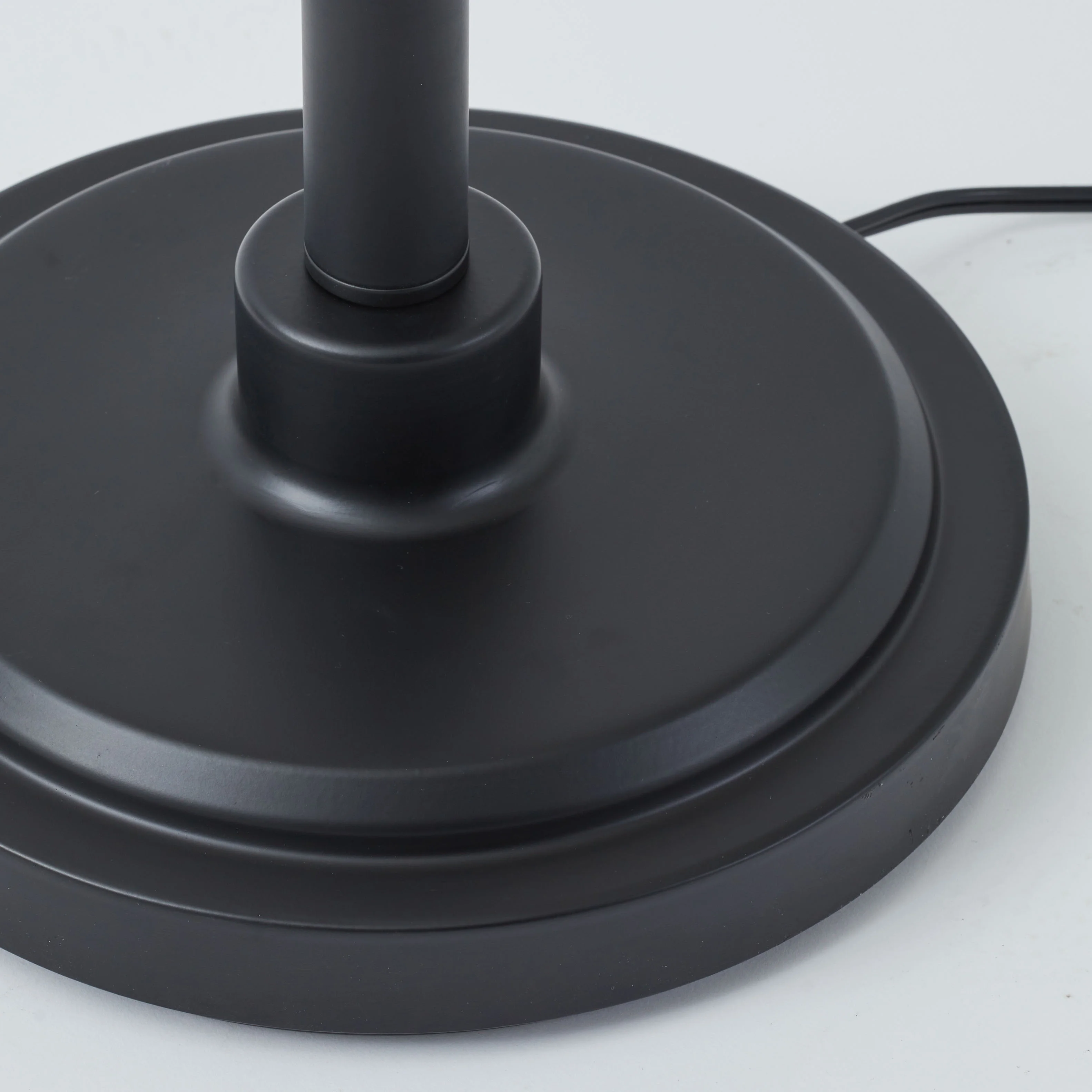 Better Homes & Gardens 63.5 in 3 Light Contemporary Black Floor Lamp Clear Glass - Image 7