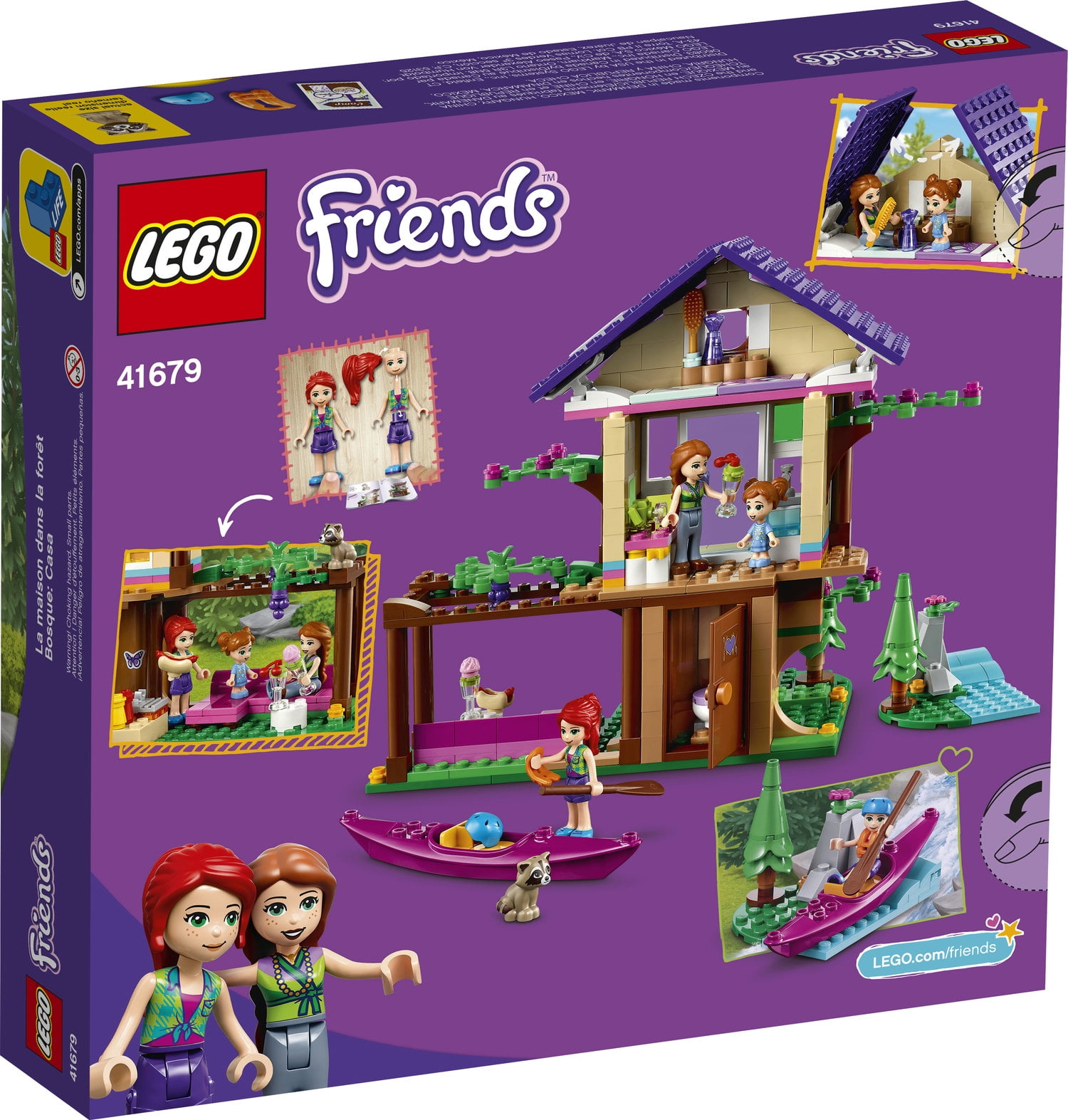 LEGO Friends Forest House 41679 Building Toy; Great Gift for Kids Who Love Nature (326 Pieces) - Image 6