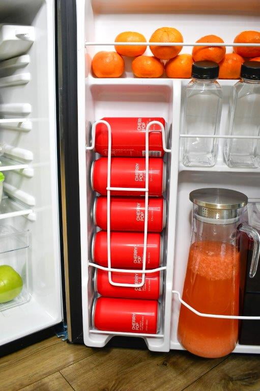 Frigidaire, 4.5 Cu. ft., 2 Door Compact Refrigerator-Chrome Trim, EFR451, Platinum - Image 6