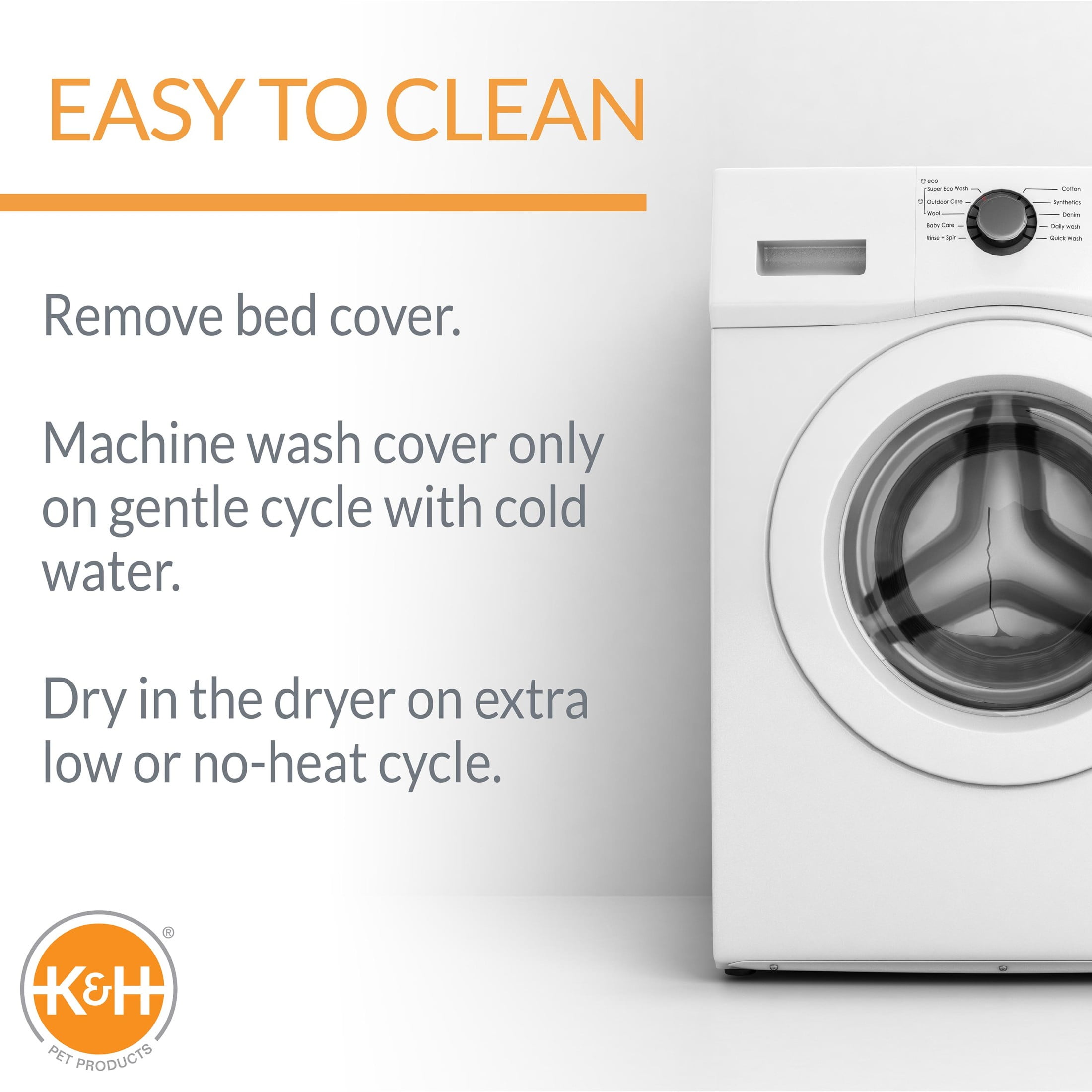 K&H Pet Products Deluxe Kitty Sill with Removable Bolster Tan/Kitty Print 14 X 24 Inches - Image 7