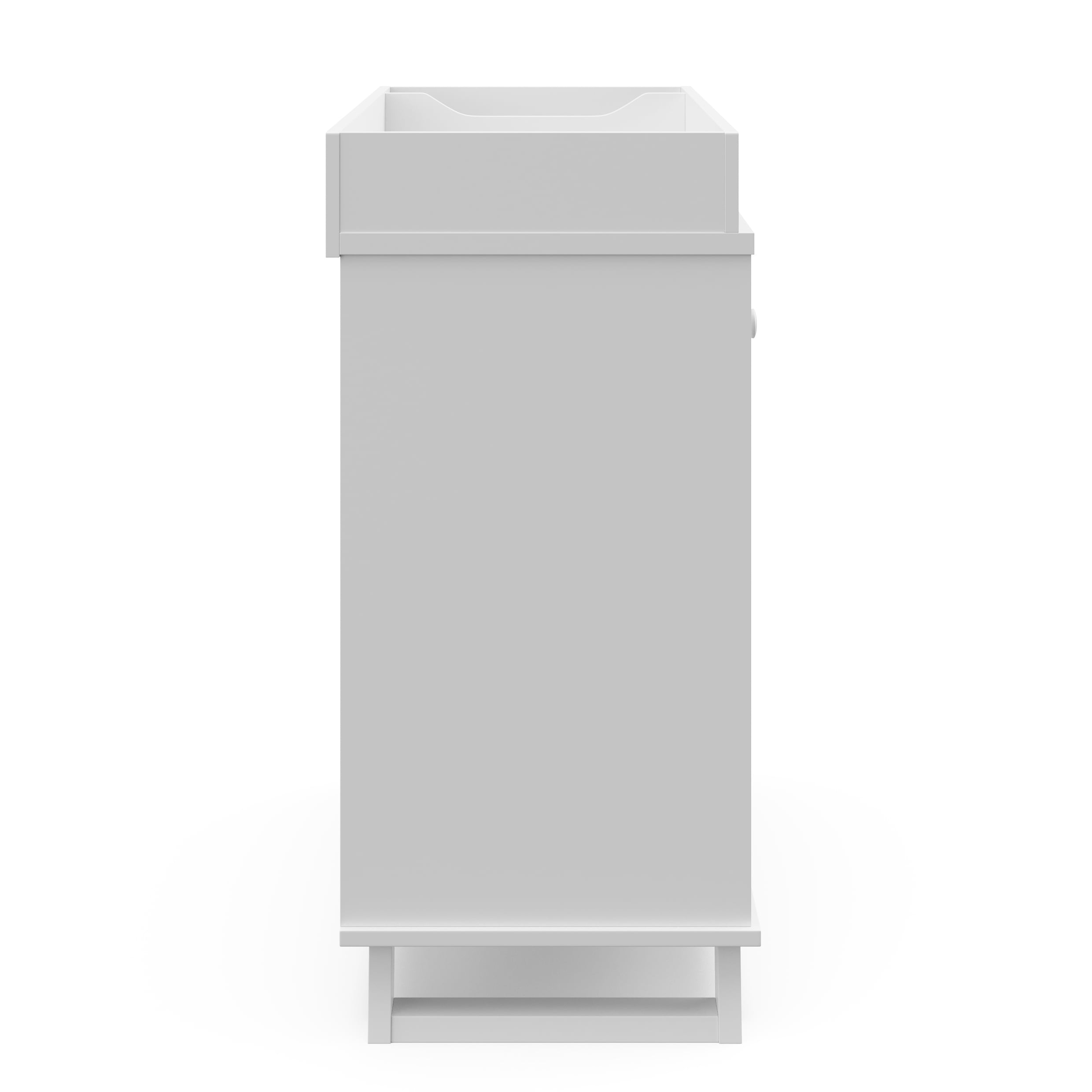 Storkcraft Modern Infant Nursery Changing Table Dresser, White - Image 7