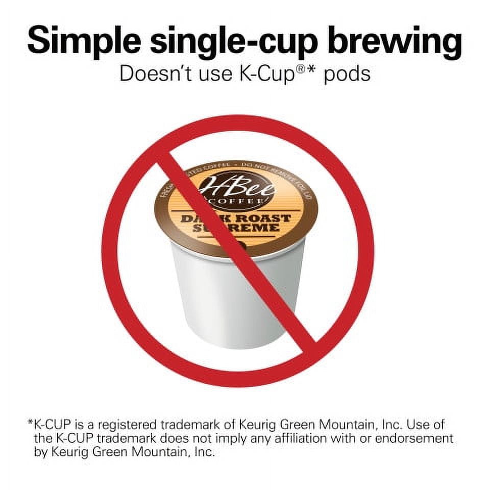 Hamilton Beach 2-Way Brewer, Single Serve or 12 Cup Coffee Maker, Black, 49980A - Image 2