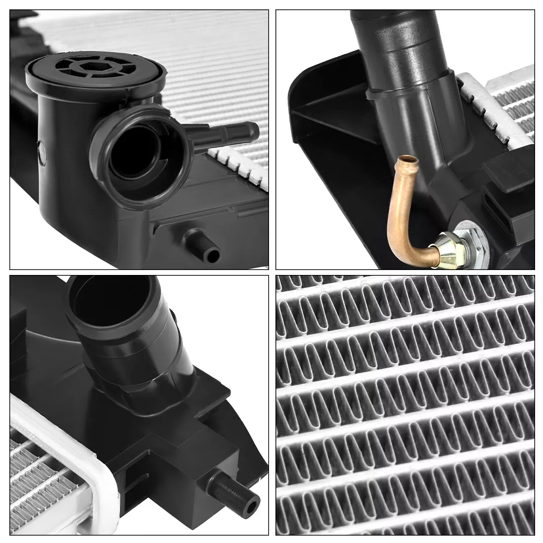 RVNI Radiator Compatible with 2003 2004 2005 2006 2007 2008 Toyota Corolla Matrix Pontiac Vibe Base CE GT LE 1.8L L4 - Image 5