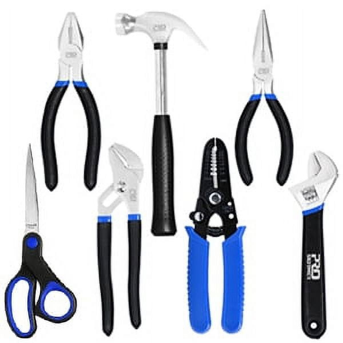 PROSTORMER 198 Pcs Hand Tool Set DIY Home Repair Kit Car Repair Tool Set Wrench Saw Screwdriver - Image 5
