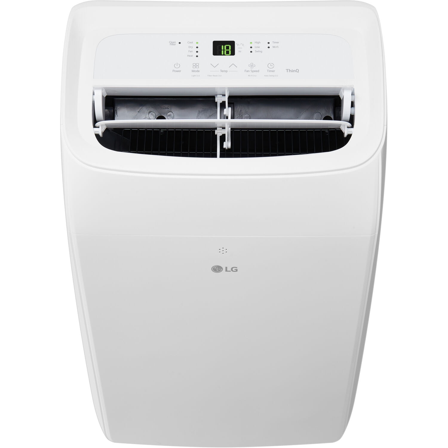 LG 12,000 BTU (DOE) 450 Sq. Ft 115-Volt Portable Air Conditioner with Heat, Dehumidifier Function and Wi-Fi Control, LP1025WHSM - Image 18
