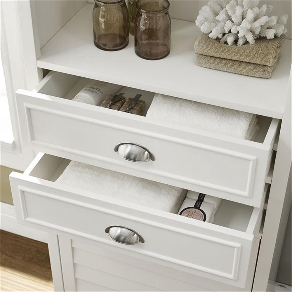 Crosley Brands Lydia Tall Cabinet White - Image 8
