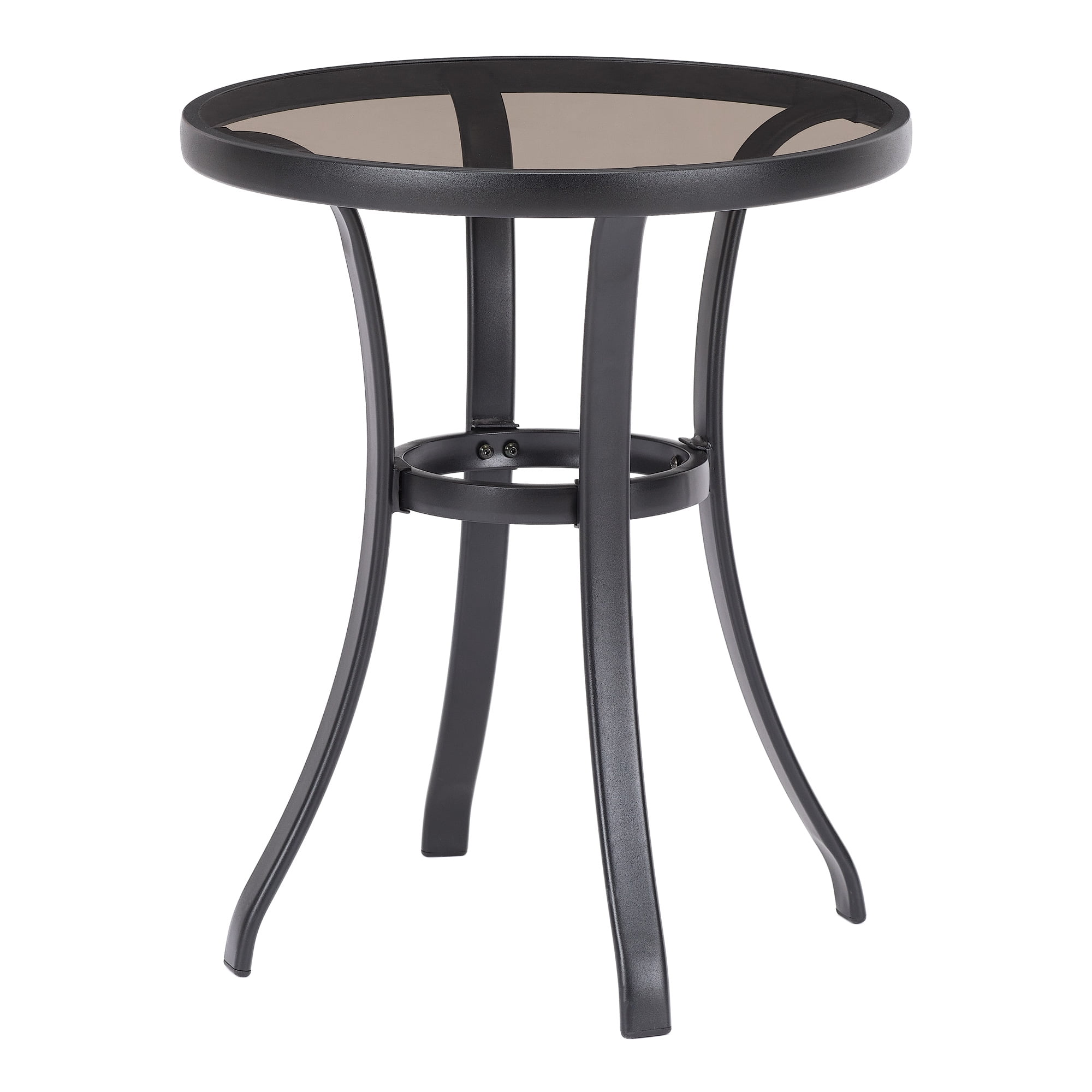 Mainstays Highland Knolls 3-Piece Steel Outdoor Bistro Set, Tan - Image 8