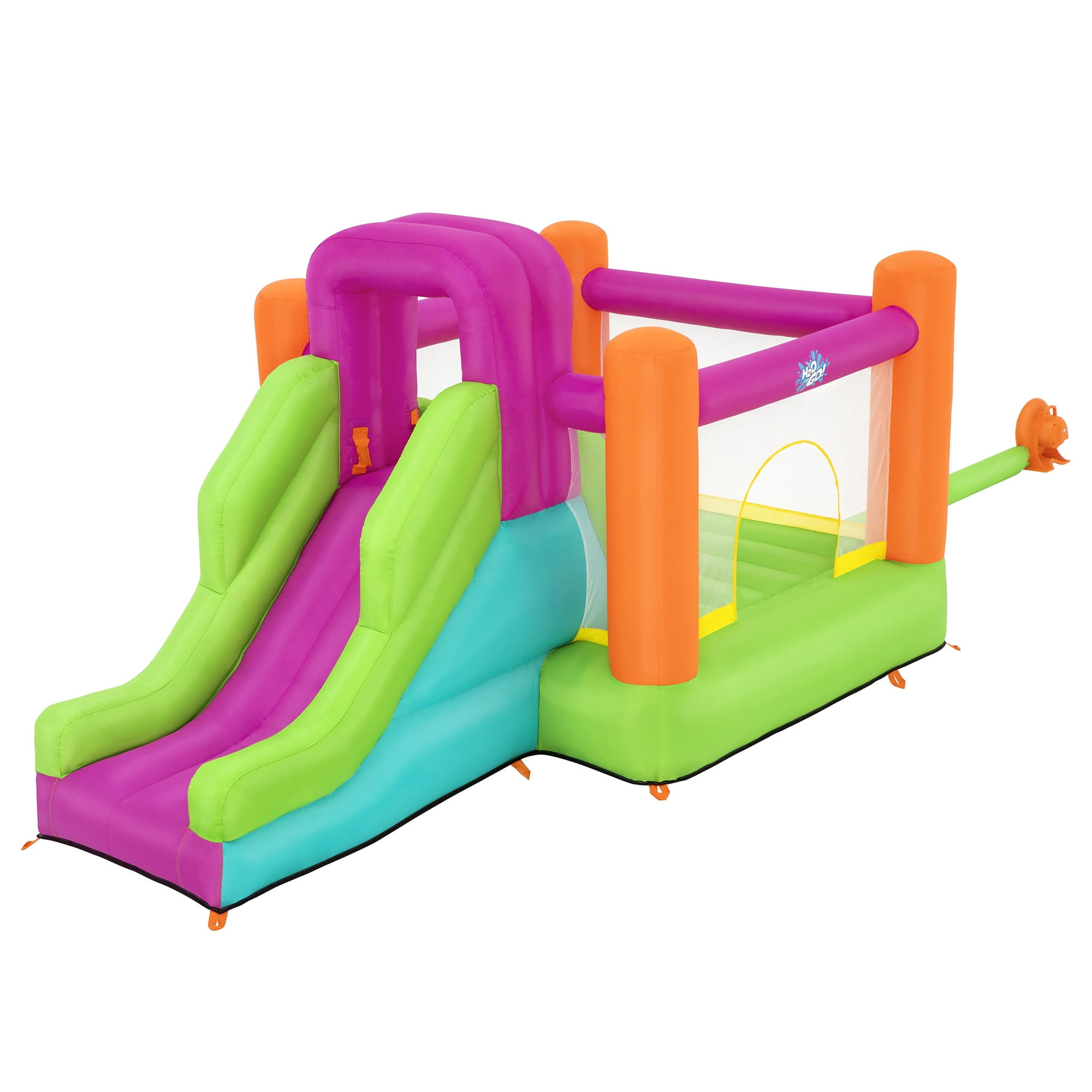 H2OGO! Slide Flyer Bounce House with Slide and Climbing Wall, Indoor/Outdoor, Ages 3+ - Image 4
