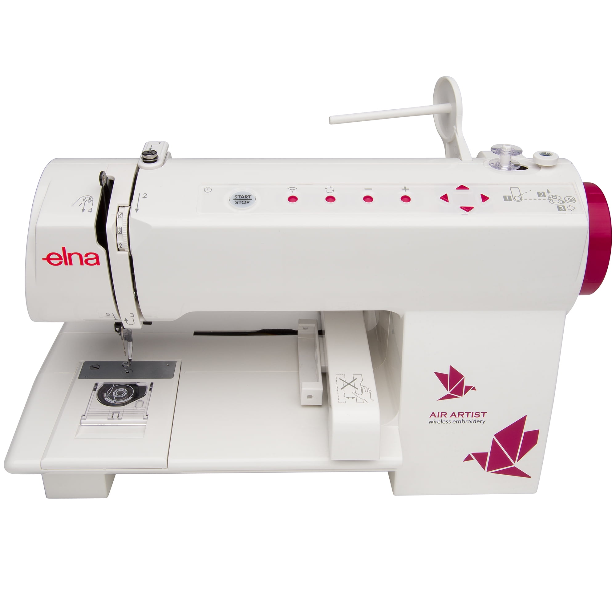 Elna Air Artist WiFi Enabled Embroidery Machine with 260 Built-In Designs and 12 Fonts - Image 6