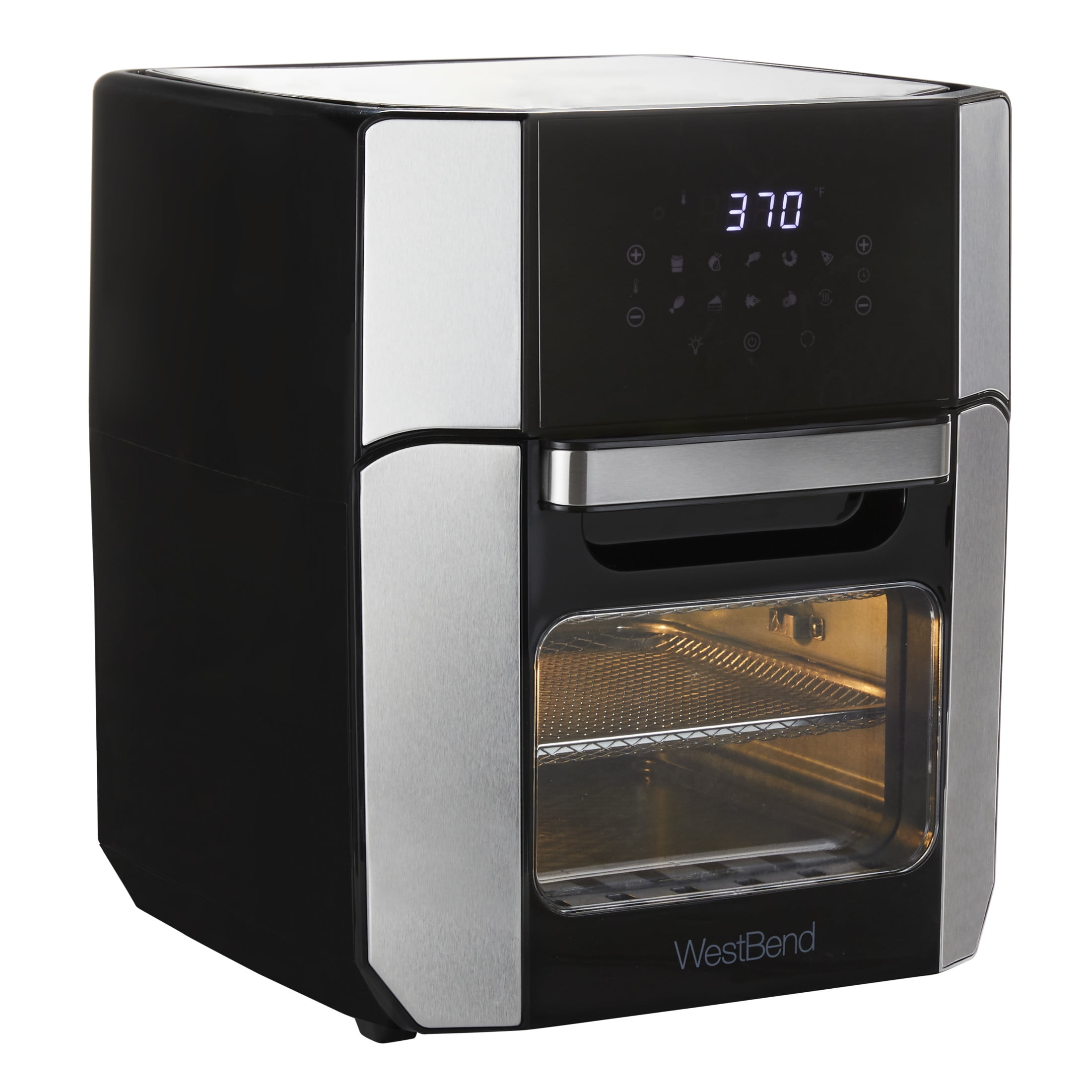 West Bend XL Digital Air Fryer Oven with 10 Presets and 6 Functions, 12.6 Qt Capacity, in Black (AFWB12BK13) - Image 5