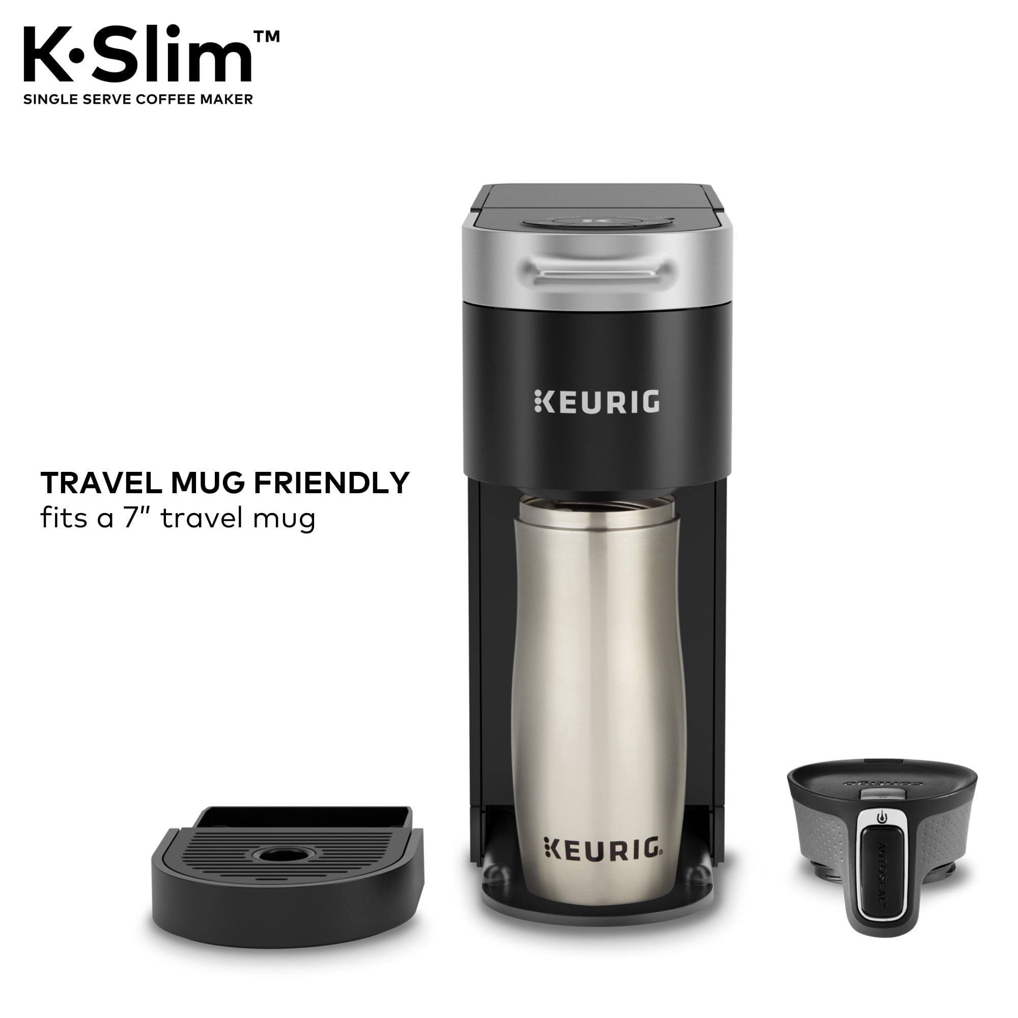 Keurig K- Slim Single Serve K-Cup Pod Coffee Maker, MultiStream Technology, Black - Image 11