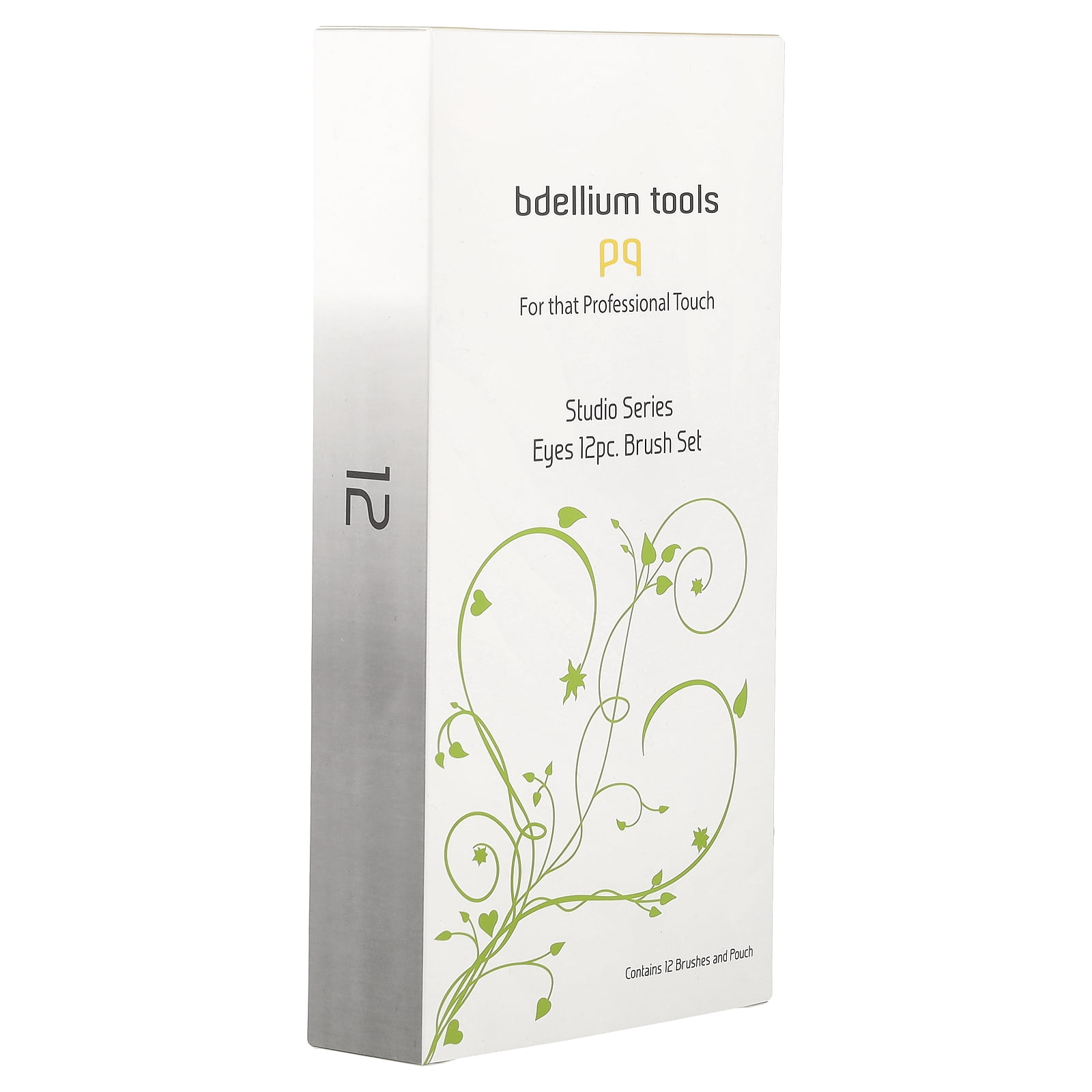 Bdellium Tools Studio Series, Eyes Brush Set and Pouch, 12 Pc Set - Image 3