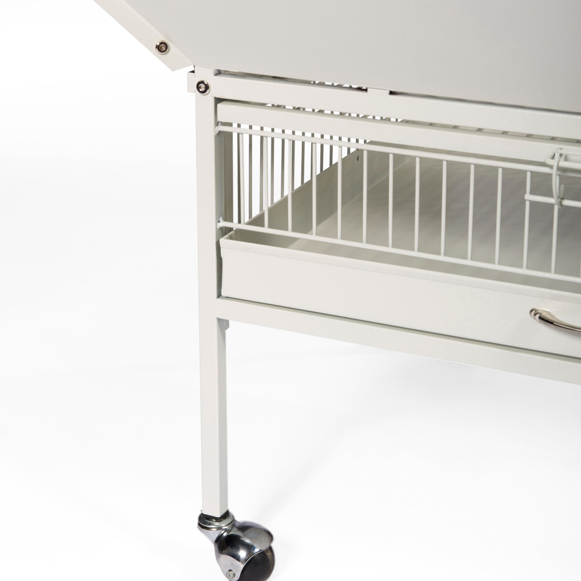 Prevue Pet Products Select Wrought Iron Parrot Bird Cage 24x20x60", Chalk White - Image 5