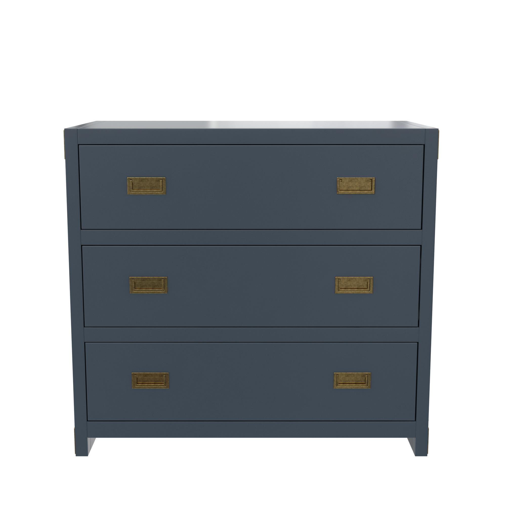Baby Relax Miles 3-Drawer Dresser, Nursery Storage, Graphite Blue - Image 21