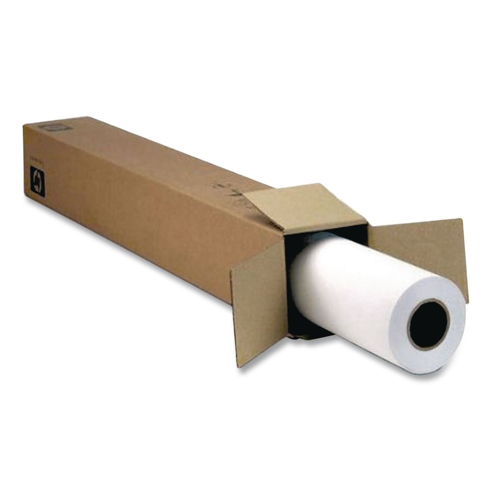 HP Q1405B DesignJet Inkjet 36 in. x 150 ft. 4.9 mil Format Paper - Large Coated White (1-Roll) - Image 4