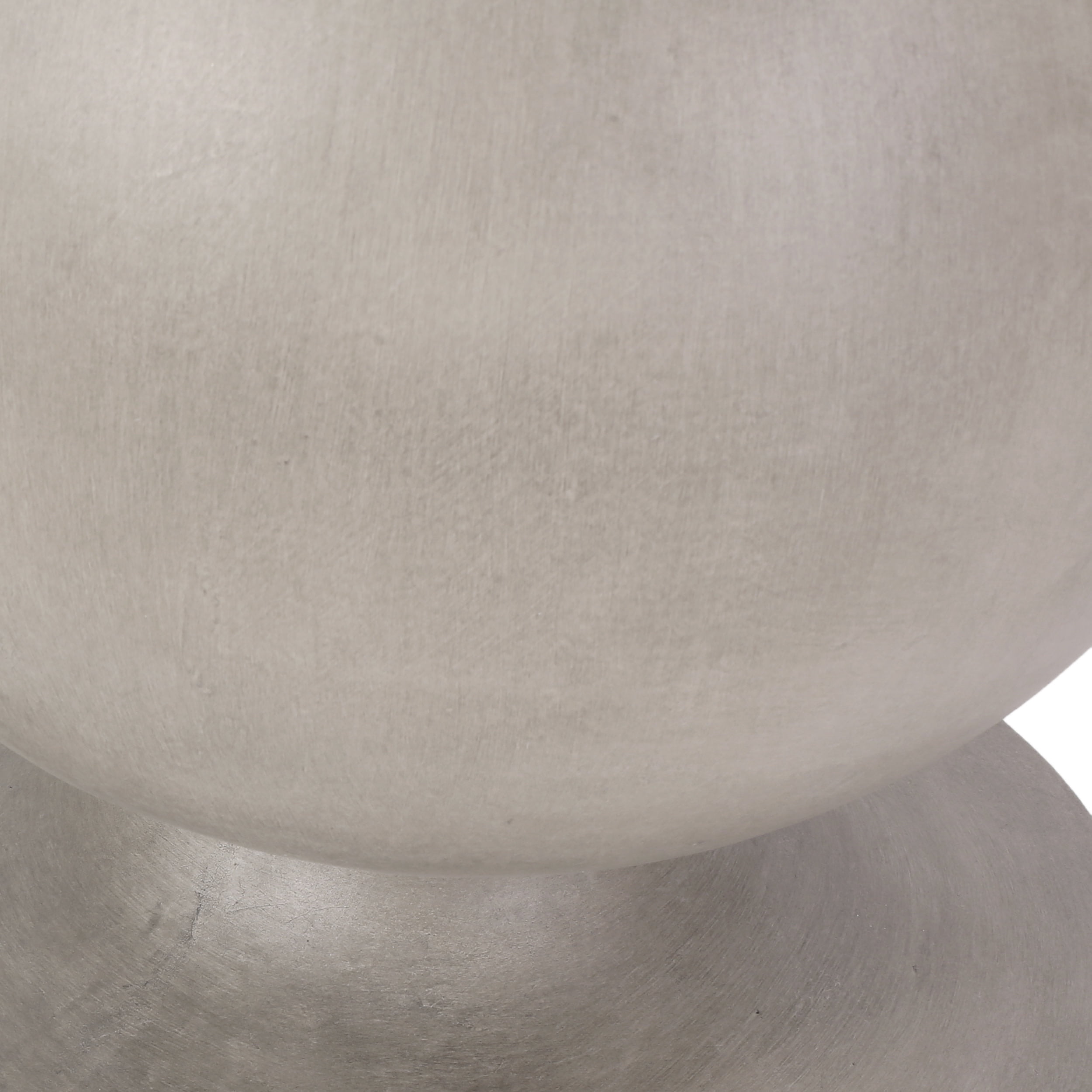 Travis Lightweight Concrete Outdoor Side Table, Concrete Finish - Image 5