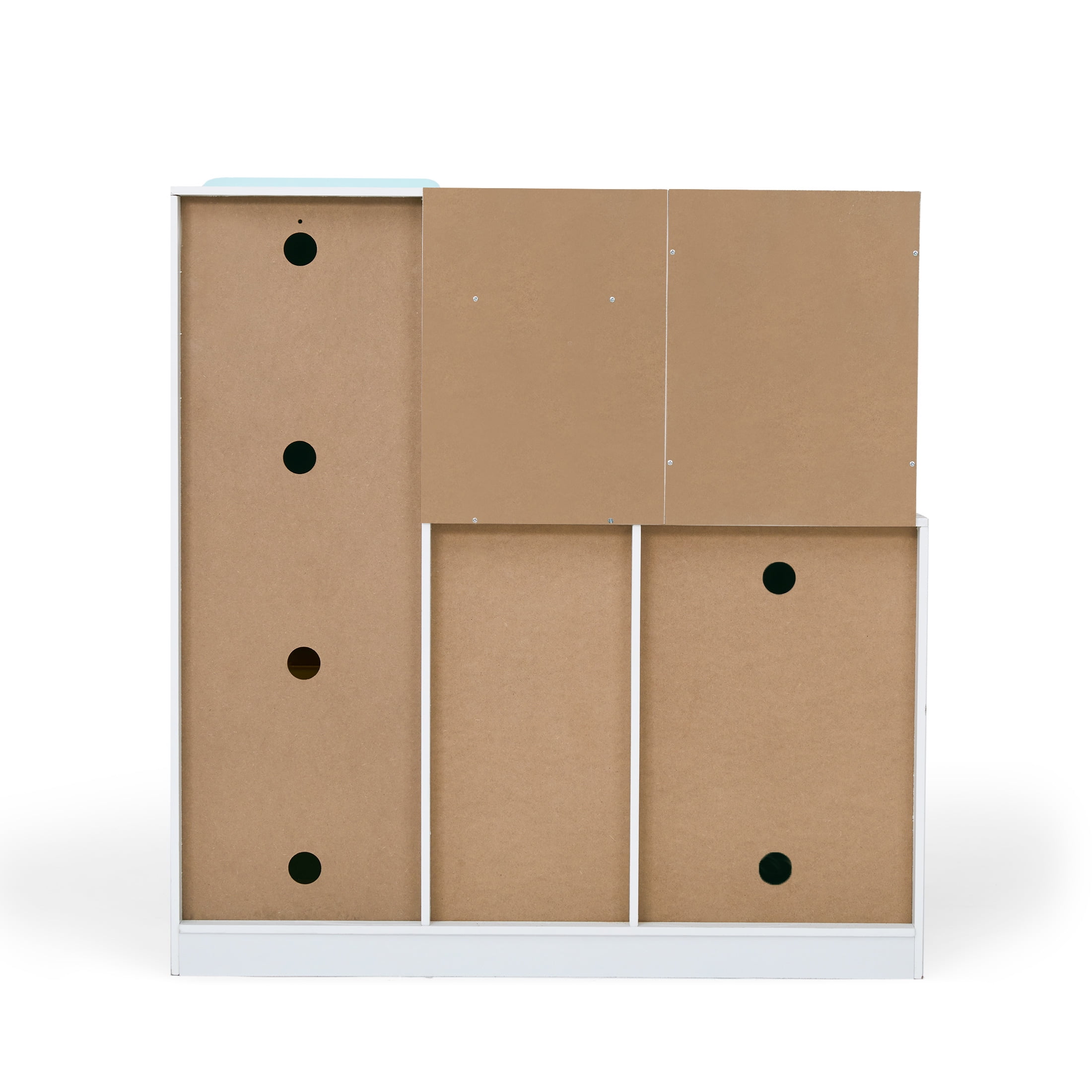 Teamson Kids Little Chef Biscay Delight Classic Play Kitchen, 13 Pcs Acc Set, Icemaker, Magnetic Dry-Erase Board,, Mint - Image 7