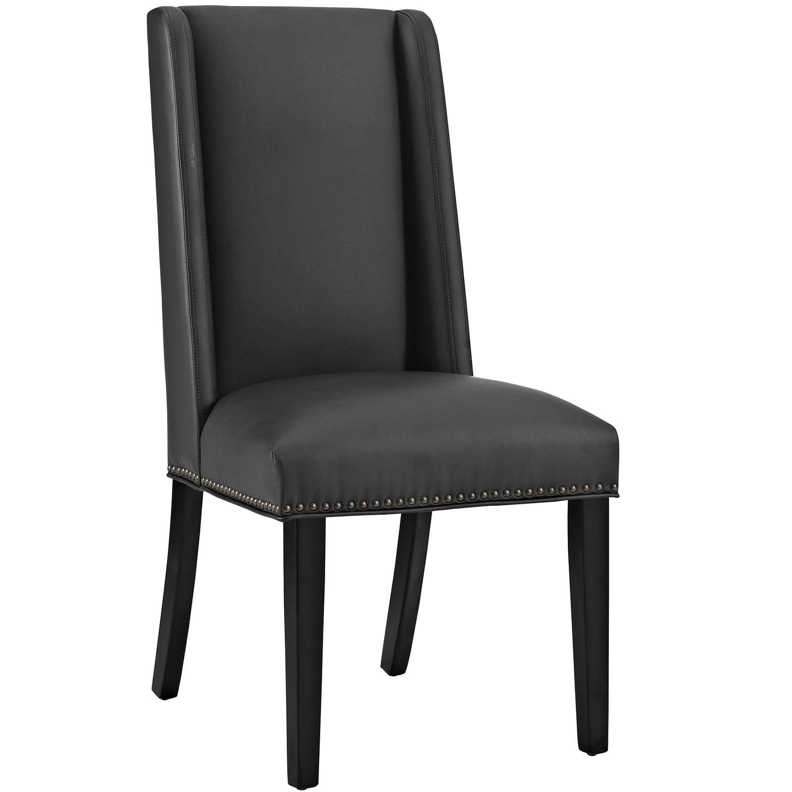 Baron Fabric Dining Chair Brown - Image 4